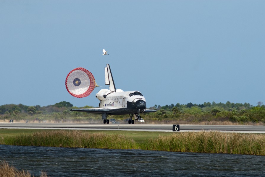STS-133 landing at Kennedy Space Center 11