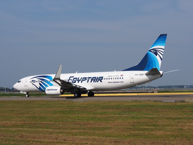 SU-GED EgyptAir Boeing 737-866(WL) - cn 40802 taxiing, 25august2013 pic-007