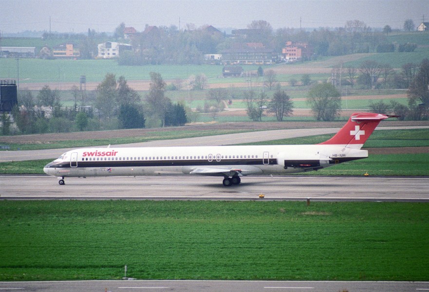 Swissair MD-83; HB-IUH@ZRH;15.04.1995 (4905421159)
