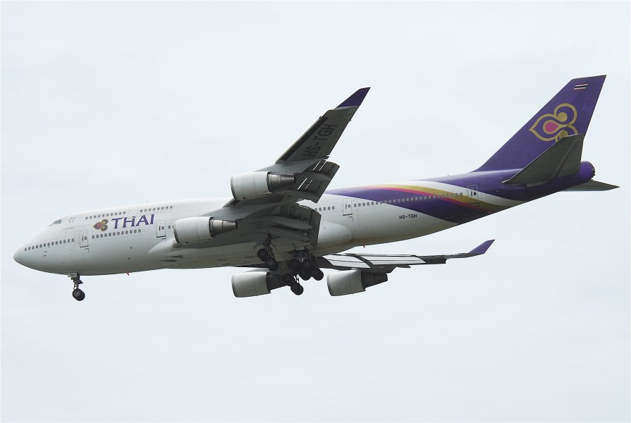 Thai Airways International Boeing 747-400; HS-TGH@BKK;30.07.2011 613in (6042494128)