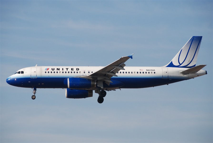 United Airlines Airbus A320-232; N423UA@LAX;10.10.2011 622sl (6482895505)