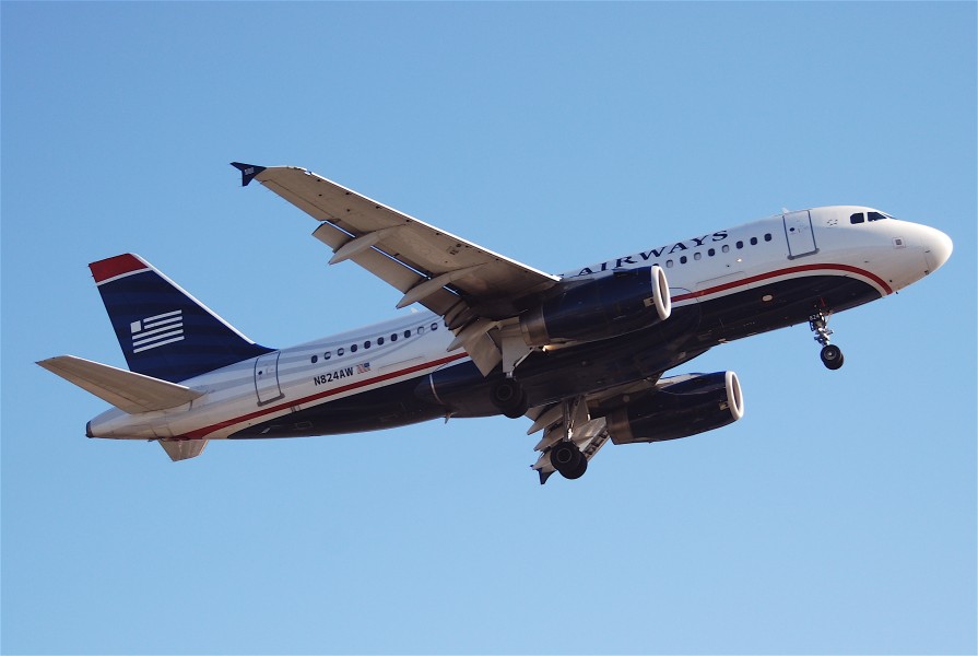 US Airways Airbus A319-132; N824AW@LAX;08.10.2011 620eb (6298801880)