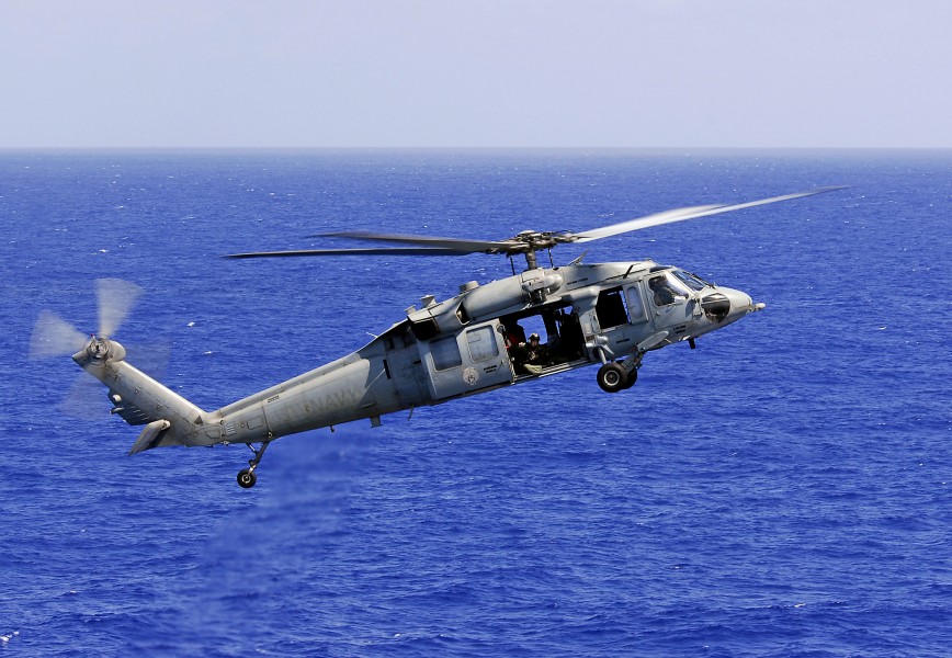 US Navy 090328-N-6597H-053 An MH-60S Sea Hawk from the 