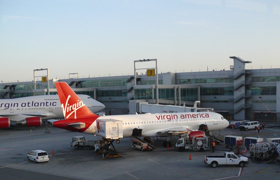 Virgin America Airbus 320 JFK