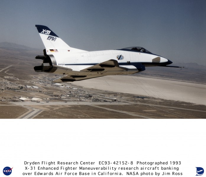 X-31 No.1 in Flight