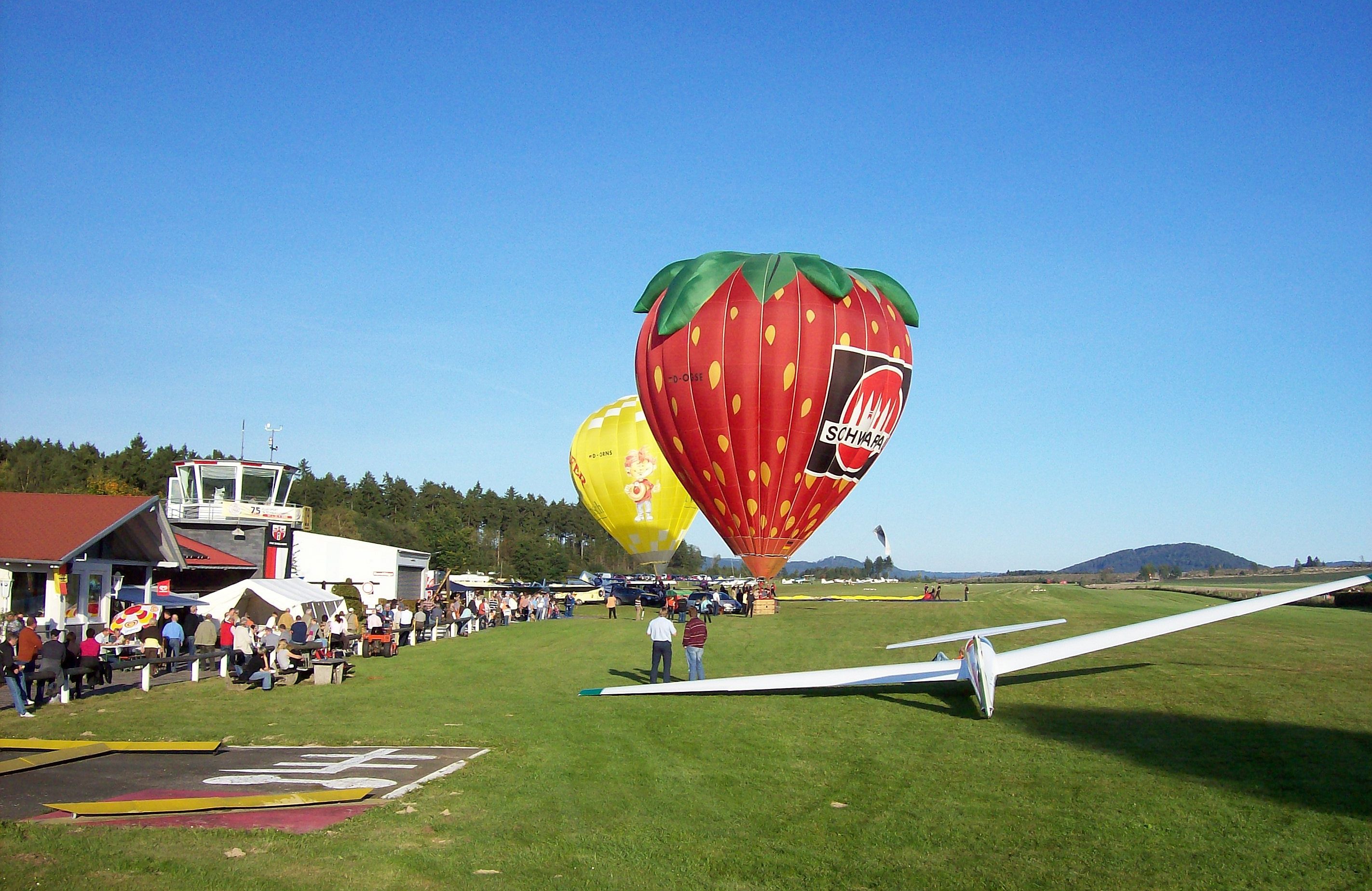 Rennefeld 75 Jahre Luftsport 2008