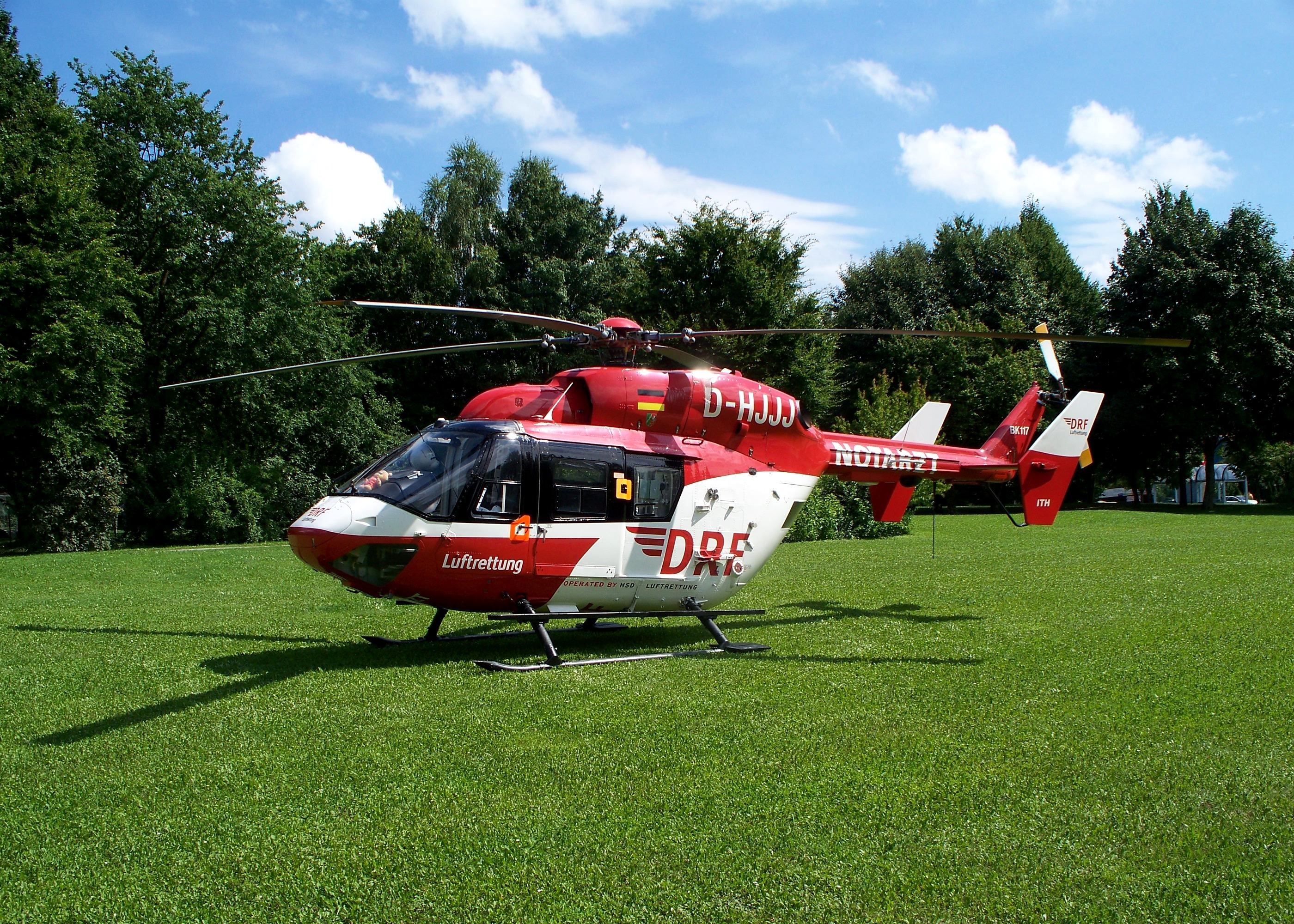 Rettungshubschrauber Eurocopter BK-117 B2