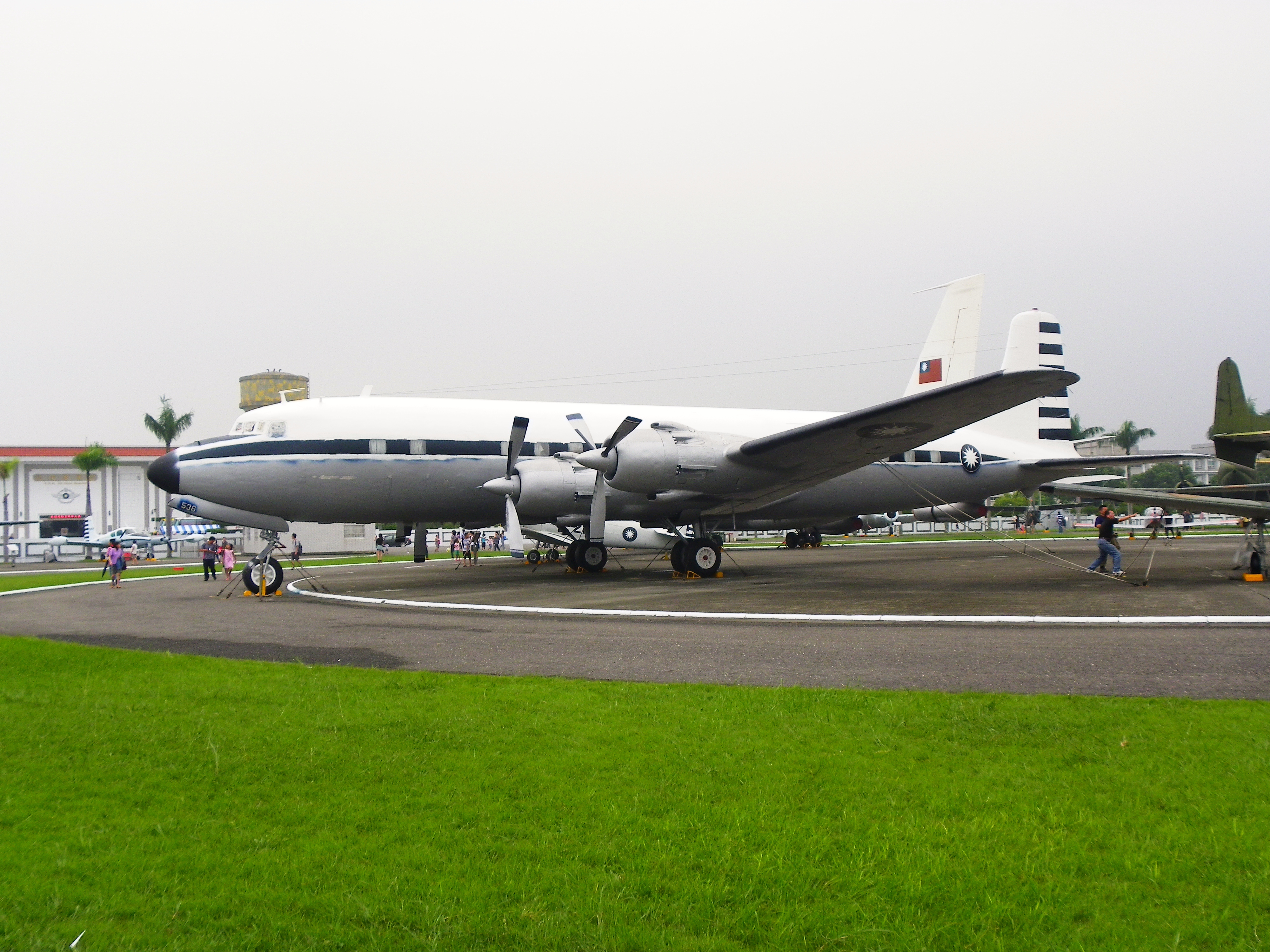ROCAF C-118 in Military Airplanes Display Area 20111015