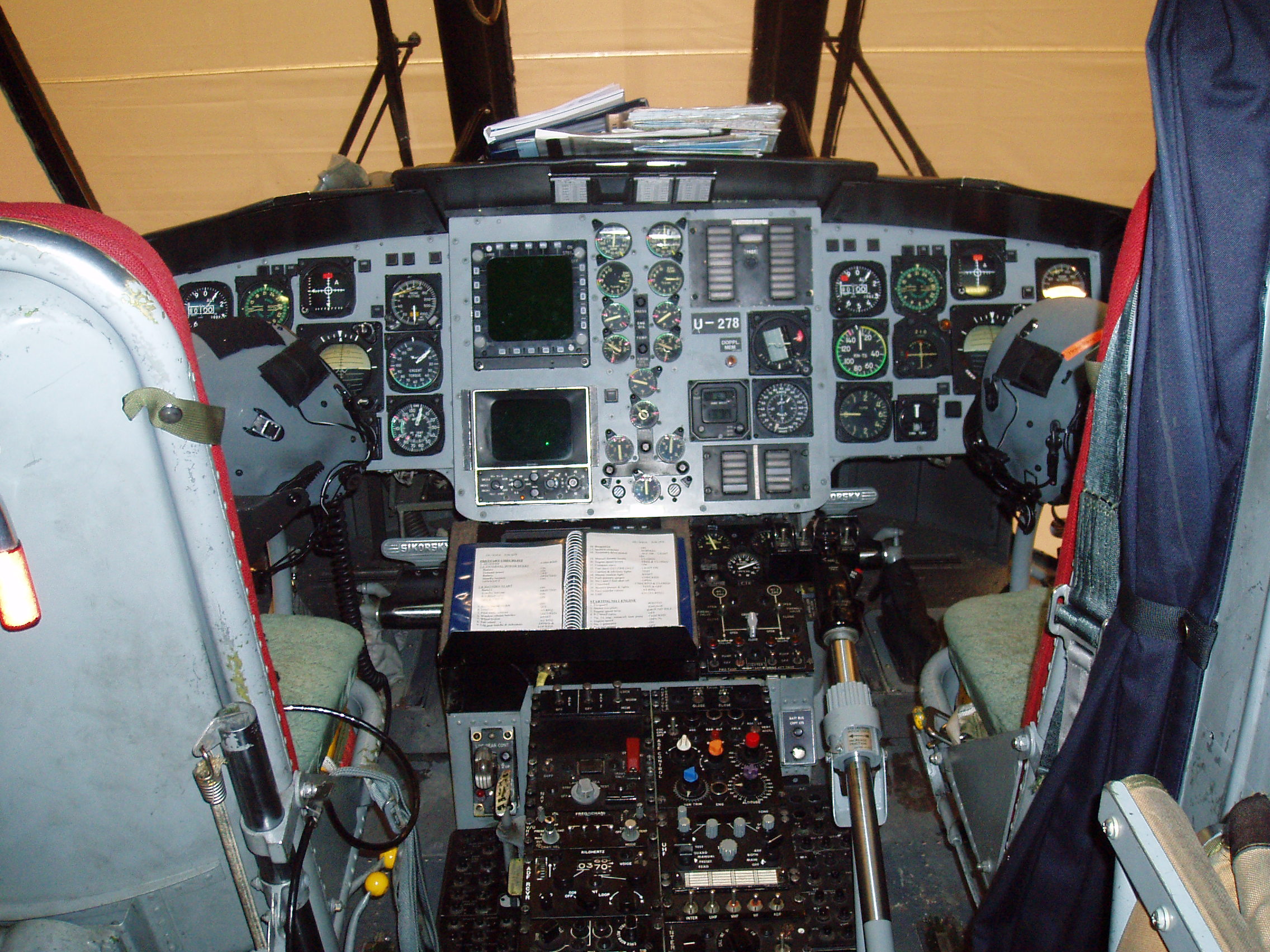 S-61 U-278 cockpit