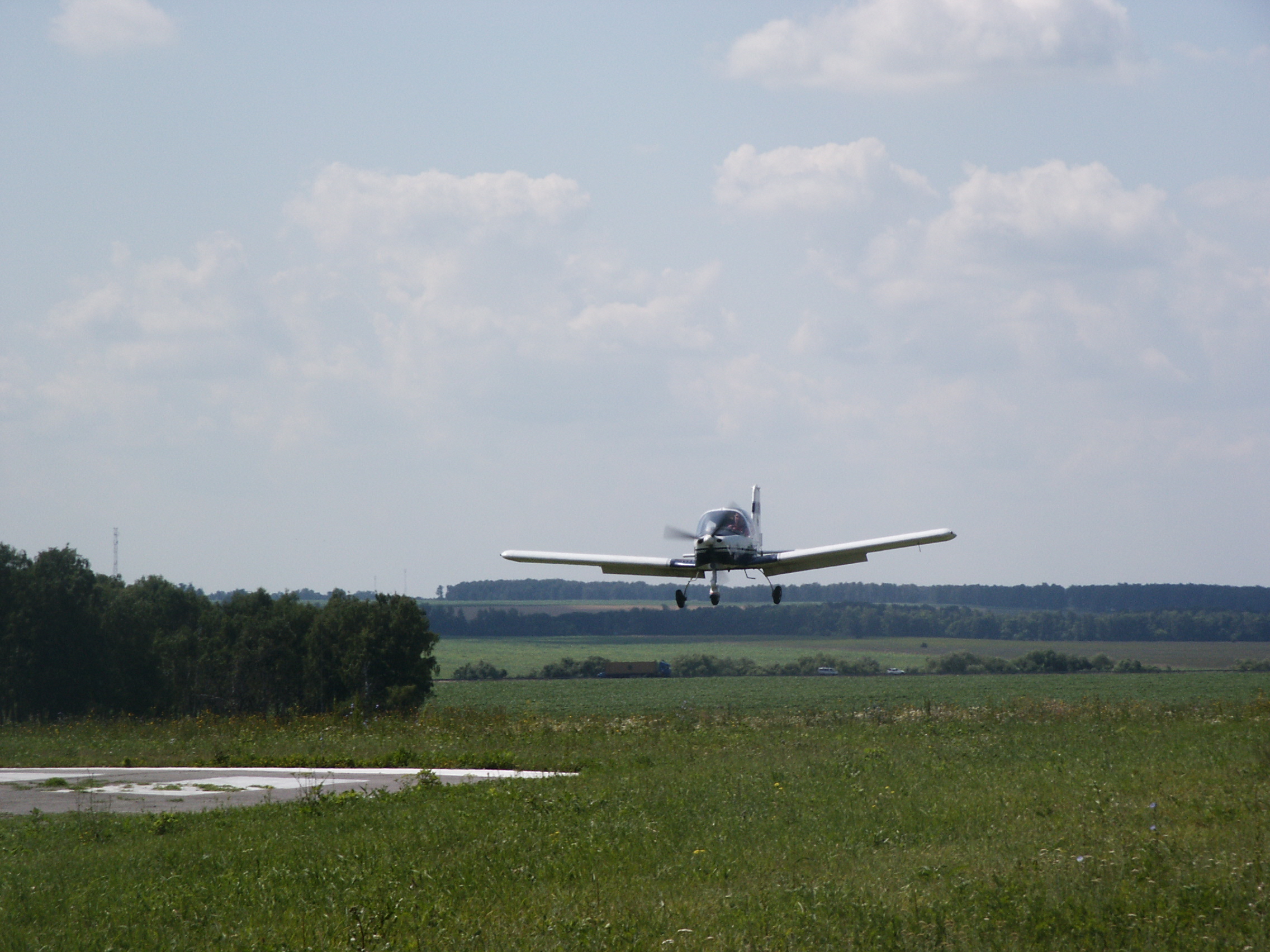 Severka Golf P96 landing