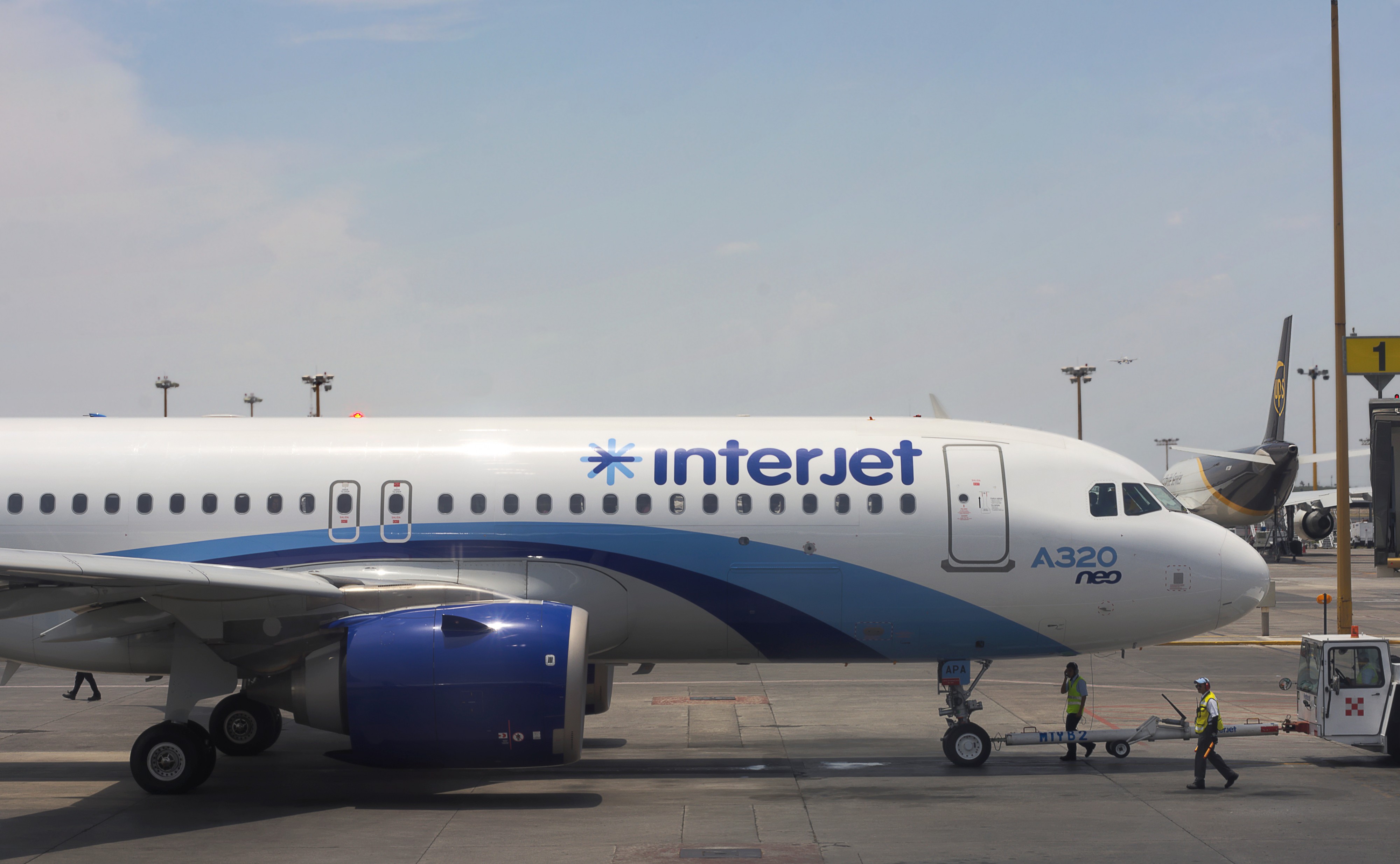 Interjet A320 At Monterrey 201806