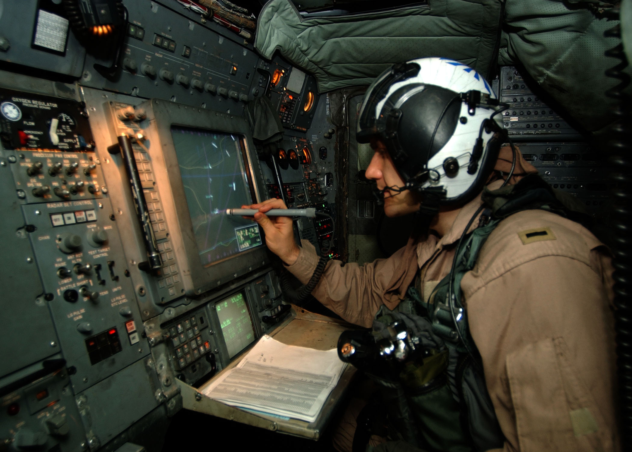 US Navy 020424-N-6492H-535 E-2C - combat mission