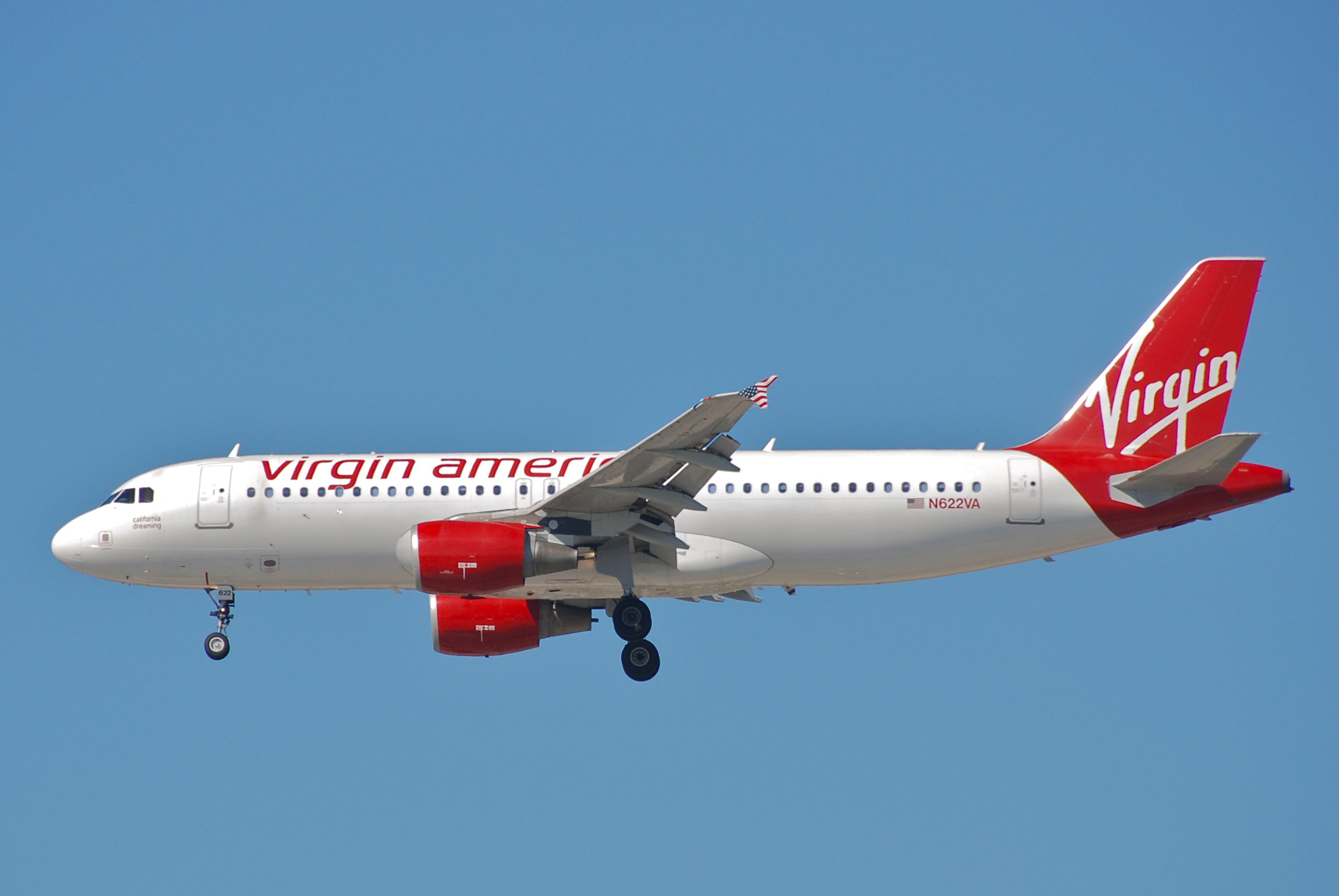 Virgin America Airbus A320-214; N622VA@LAX;11.10.2011 623mh (6905412730)