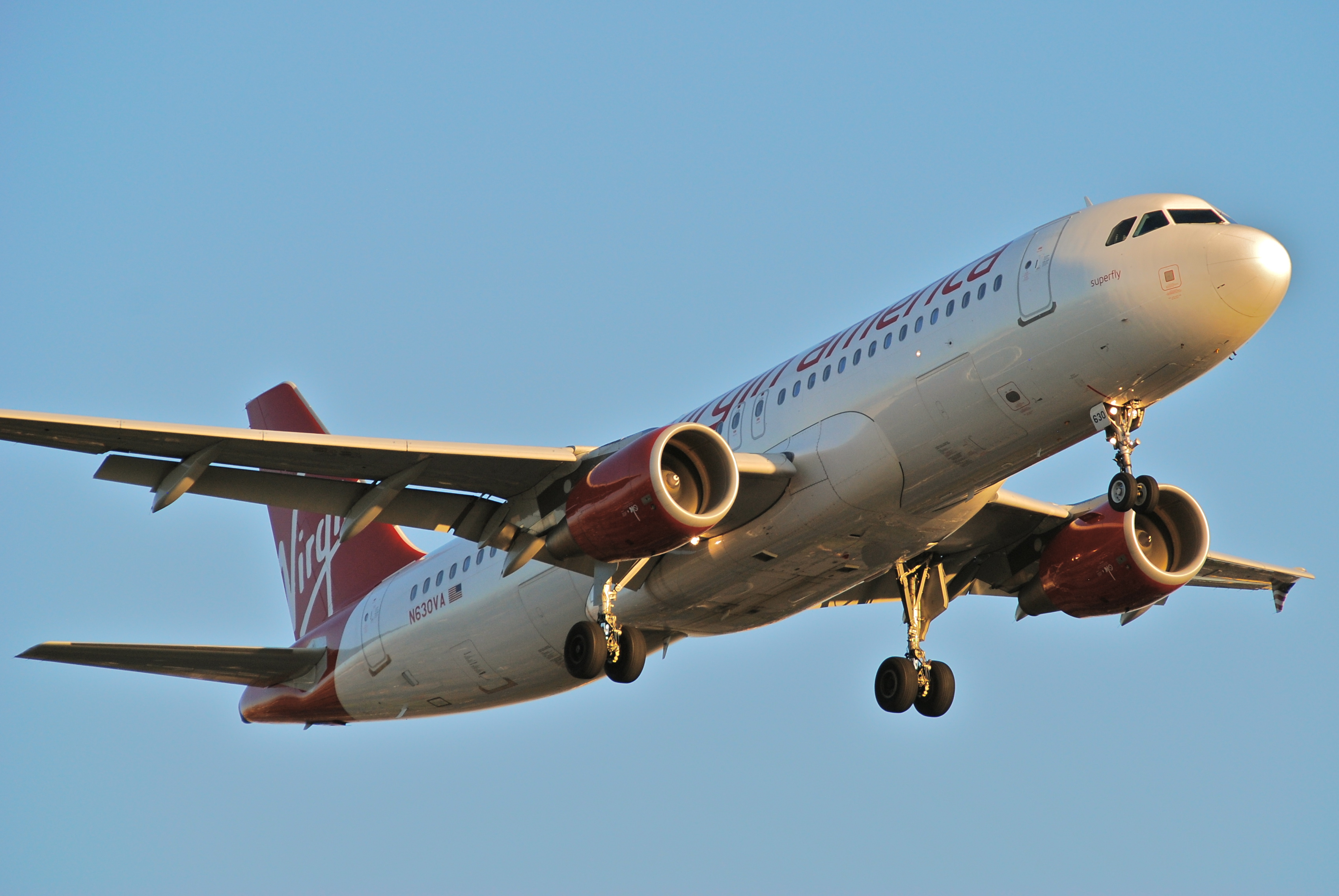 Virgin America Airbus A320-214; N630VA@LAX;11.10.2011 623qy (7051628647)