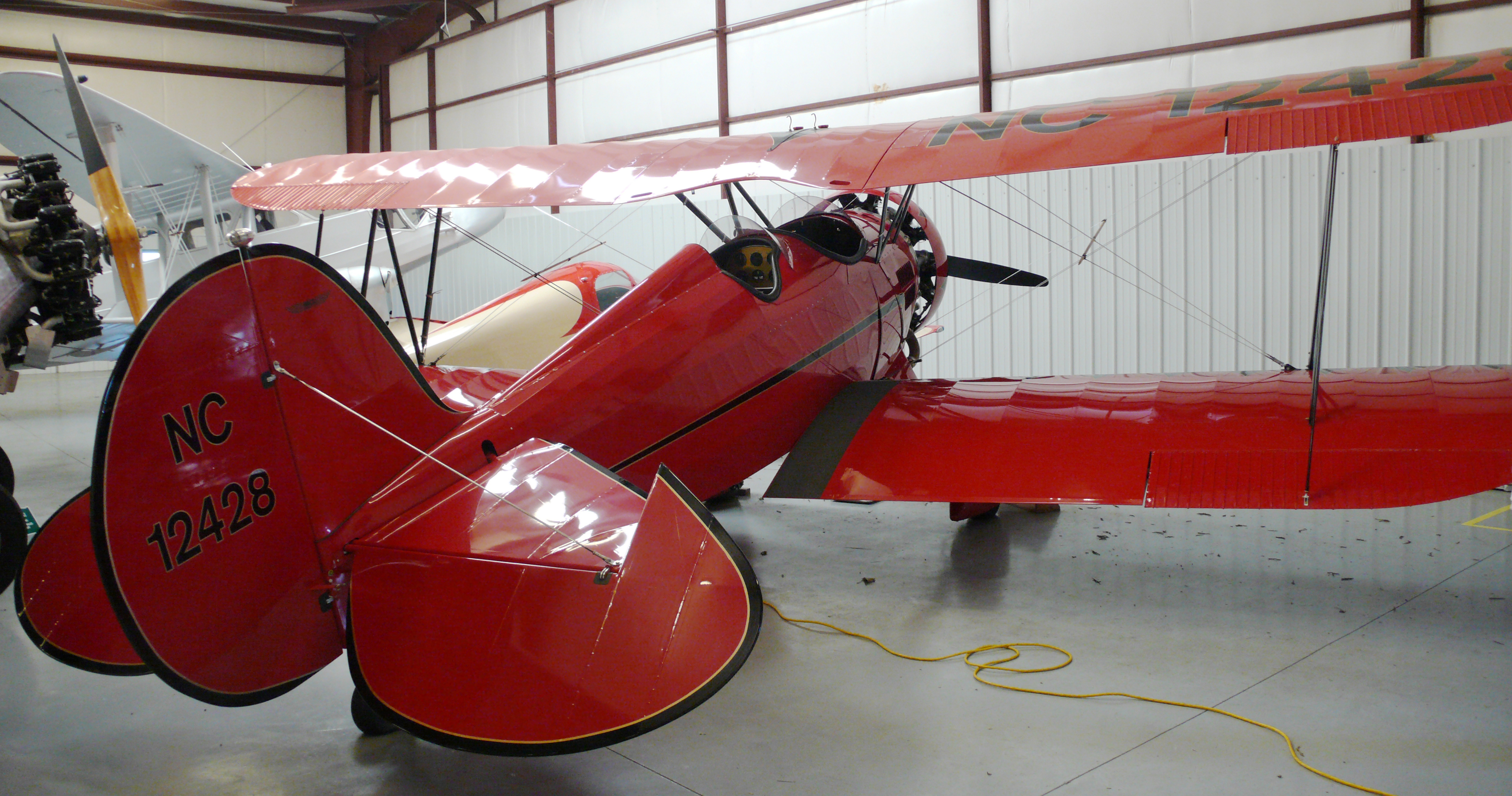 WACO QF2 rear