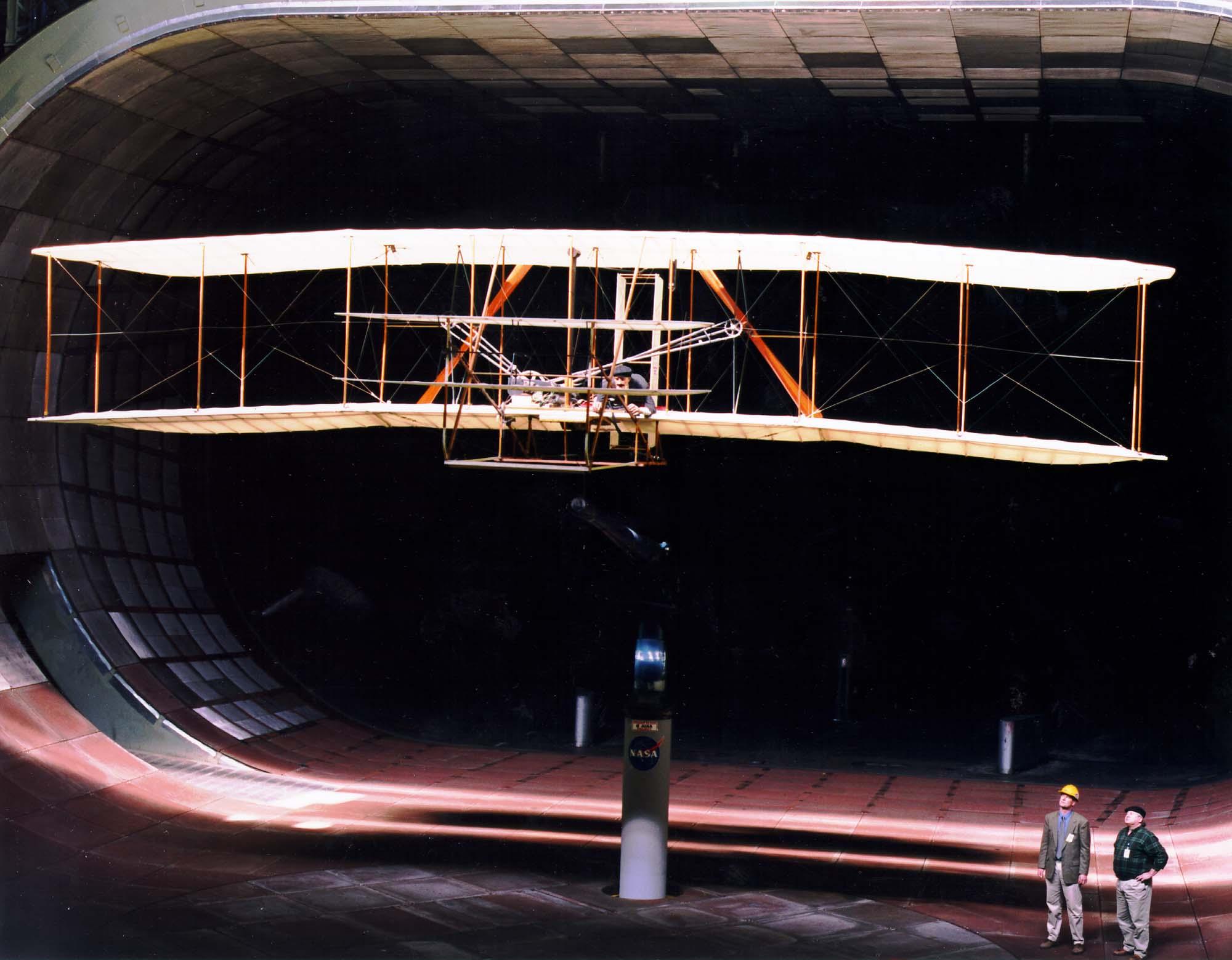 Wright Flyer Wind Tunnel NASA