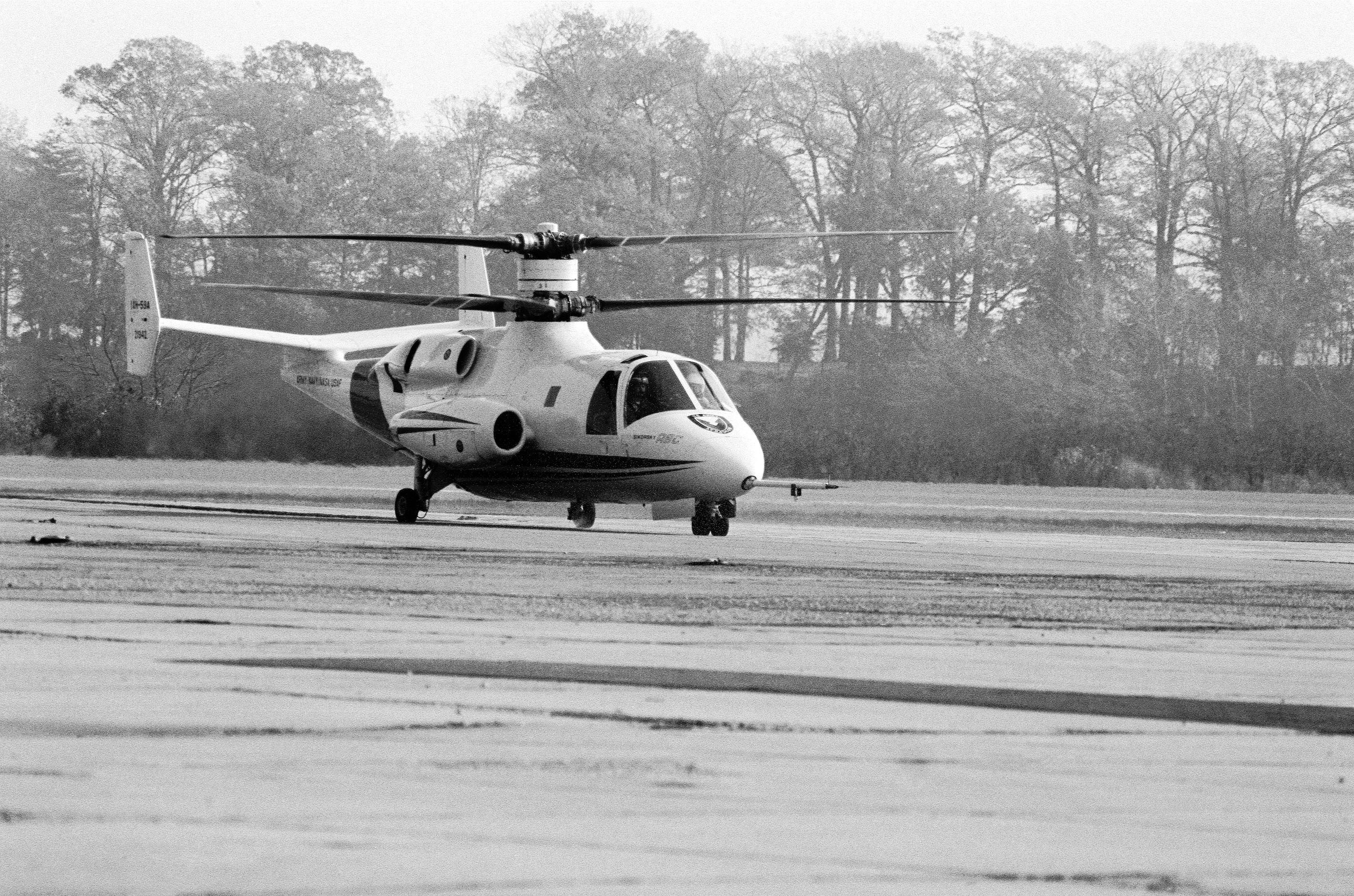 XH-59A helicopter in 1981 (2)