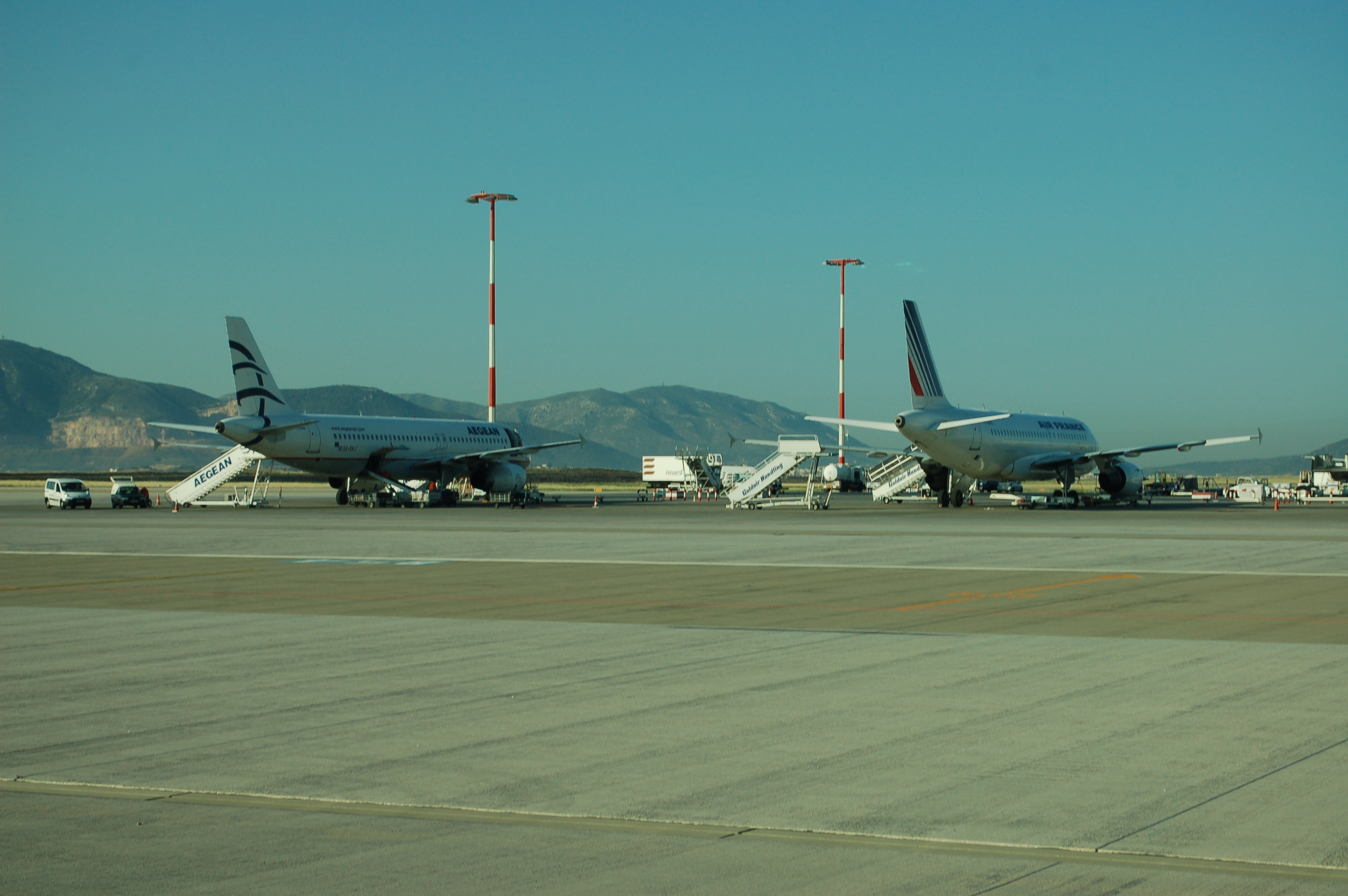 Air France - Aegean at AIA