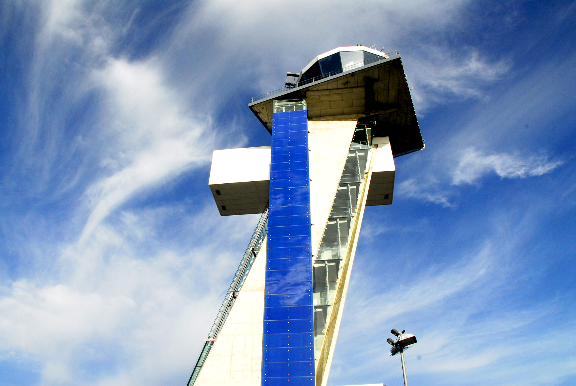 Airport Nuremberg Germany Tower Outside Architecture