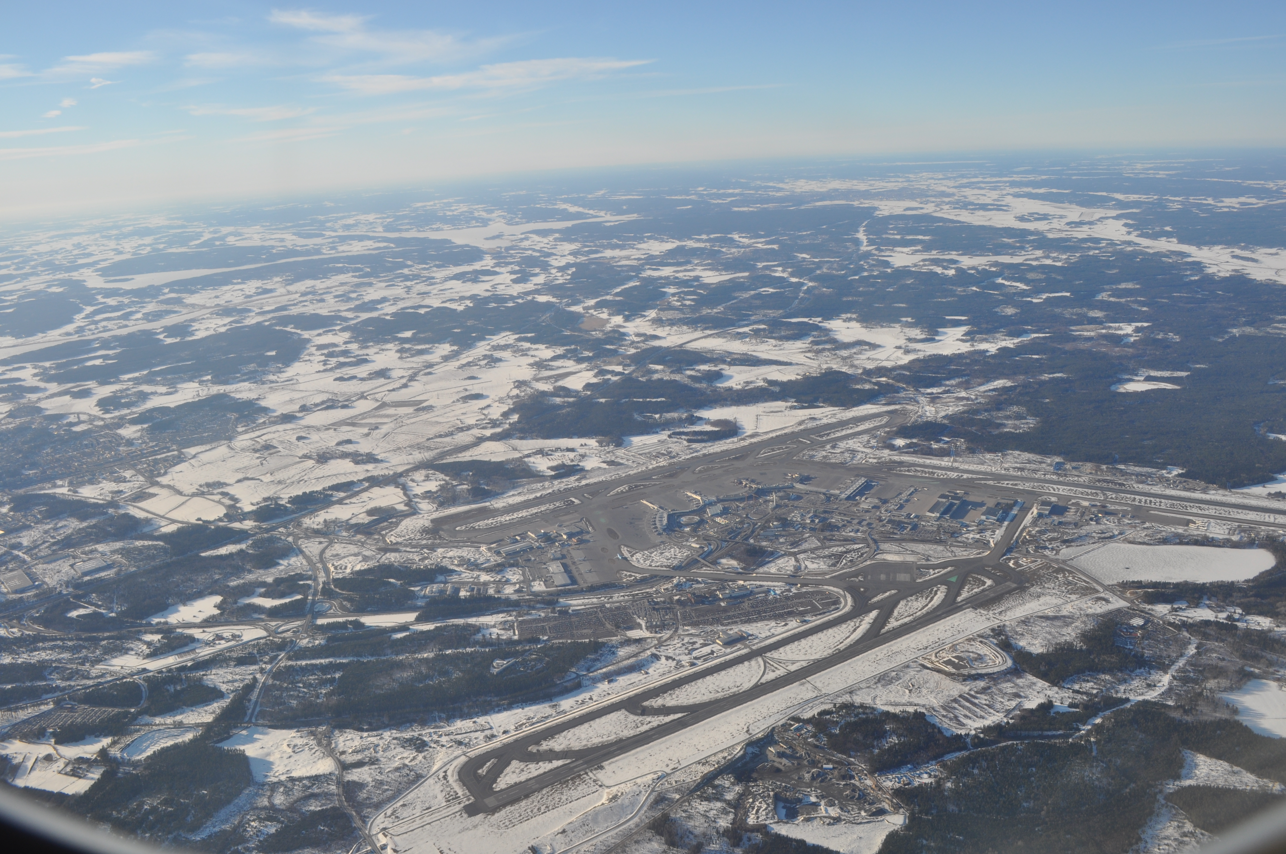 Arlanda aus der Luft