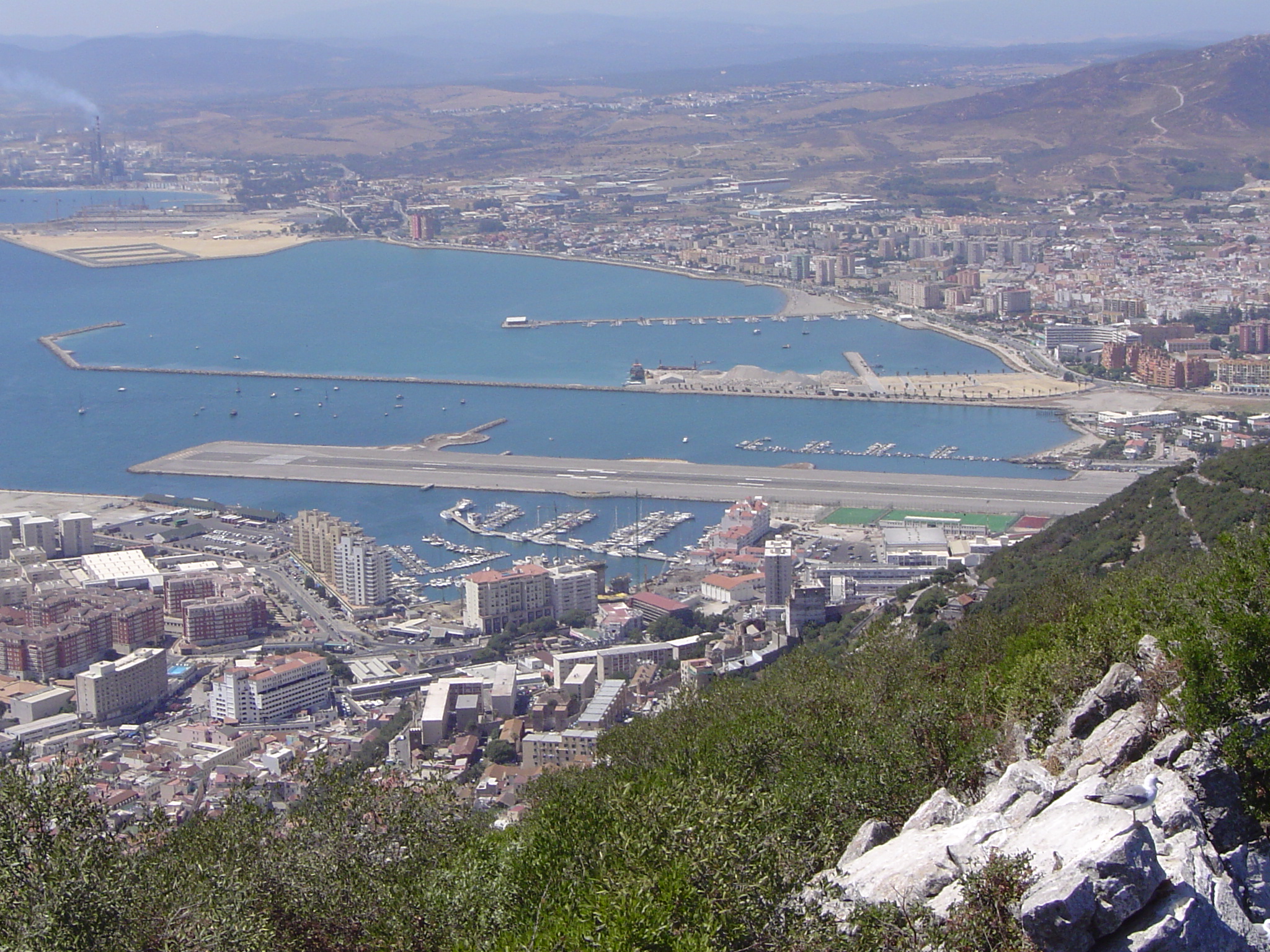 Bay of Gibraltar from The Rock 13