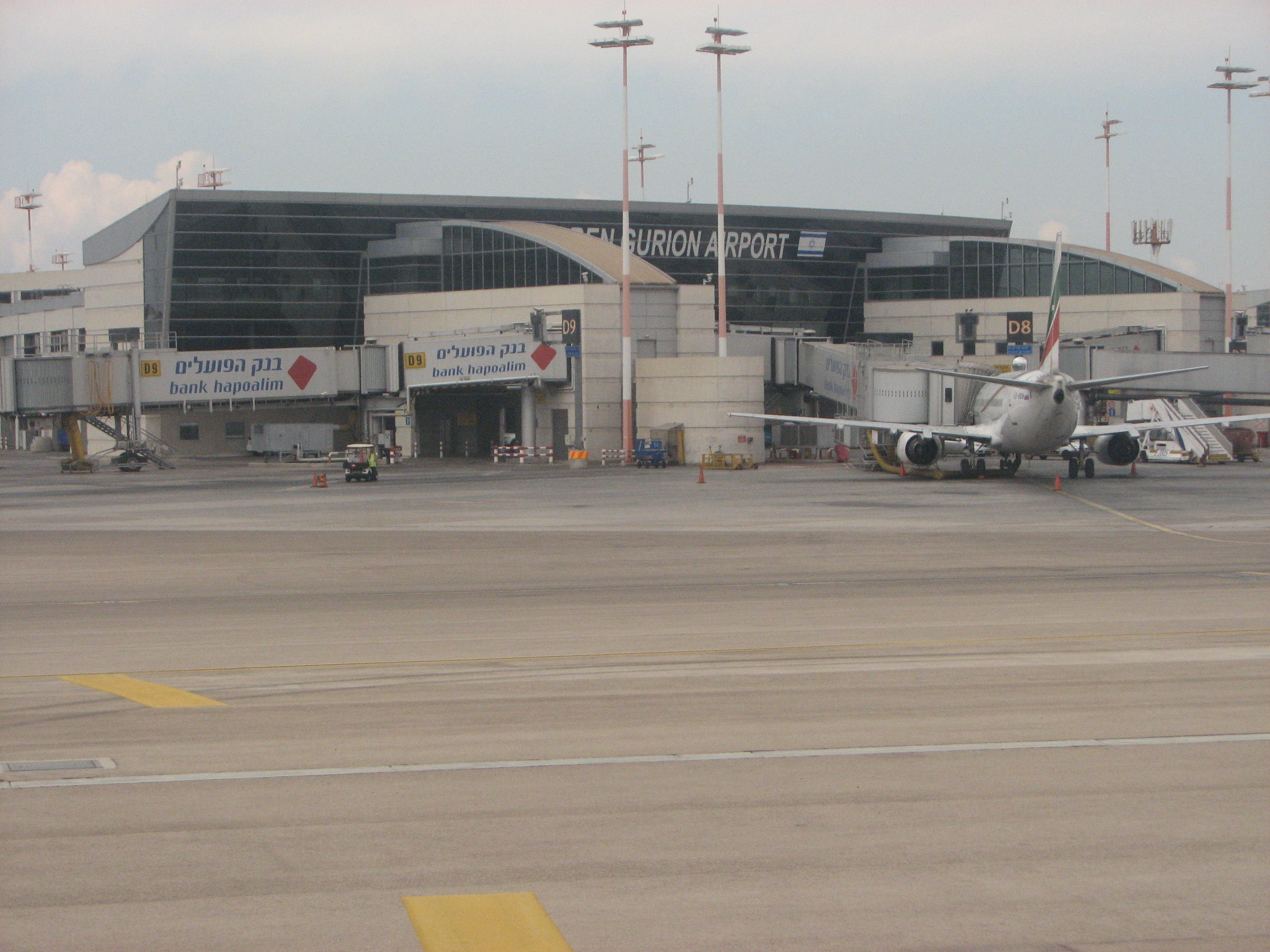 Ben Gurion International Airport (IATA: TLV, ICAO: LLBG)