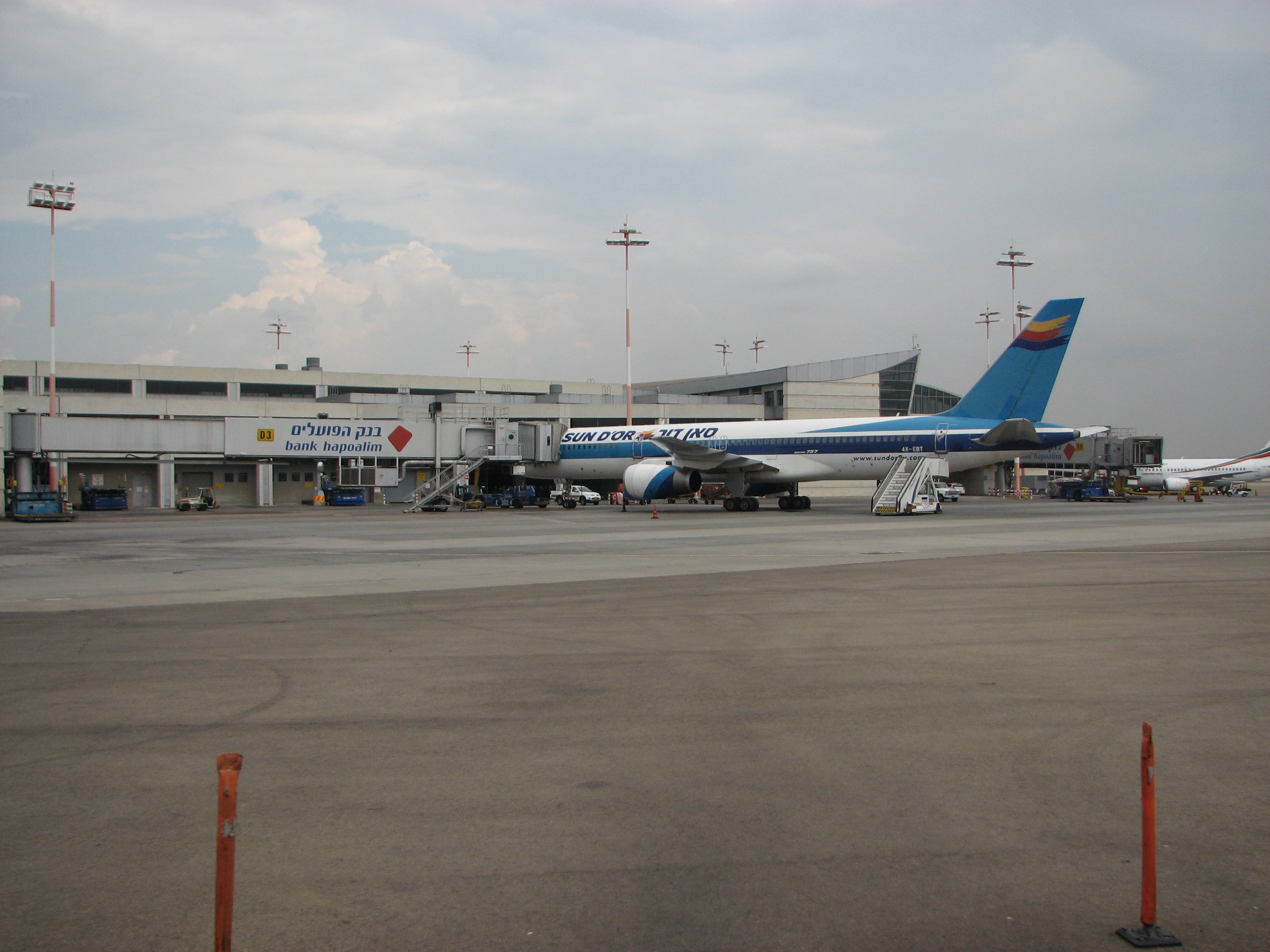 Ben Gurion International Airport (IATA: TLV, ICAO: LLBG)