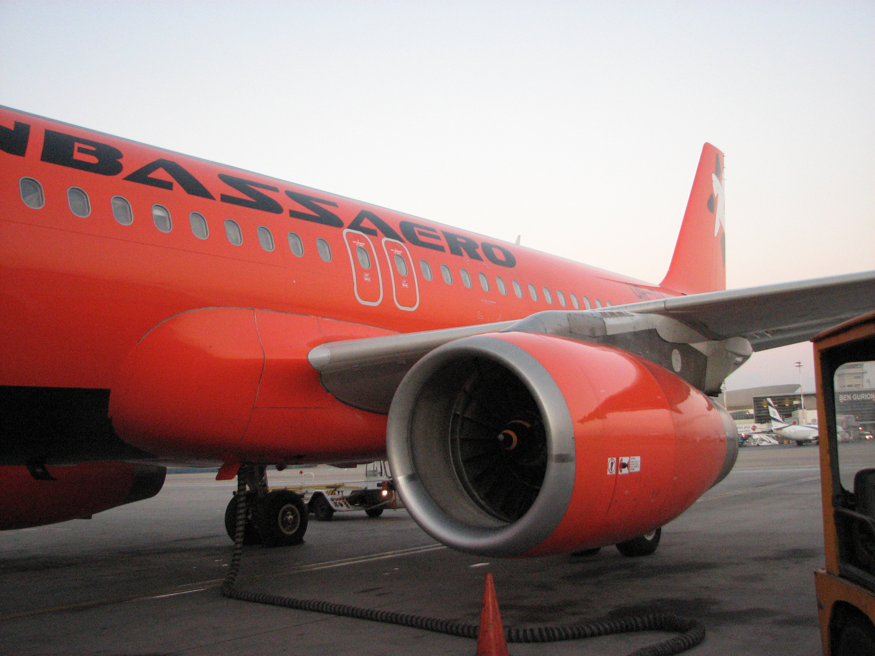Ben Gurion International Airport (IATA: TLV, ICAO: LLBG)