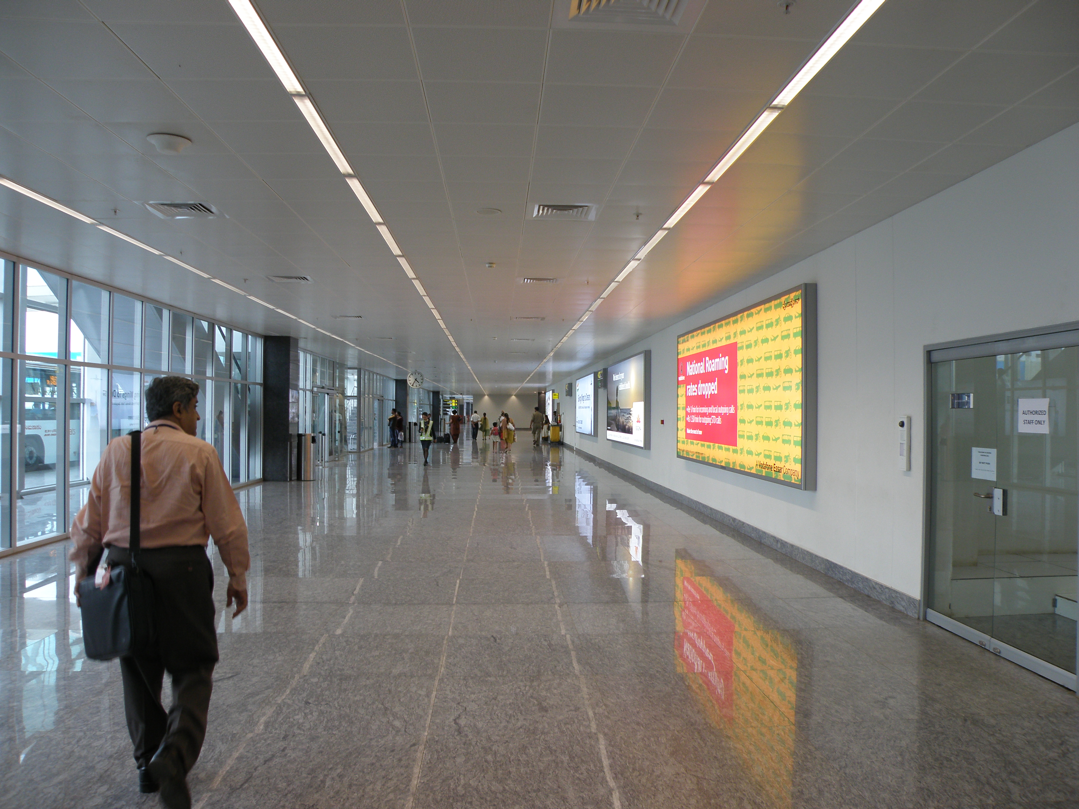 BIAL corridor to domestic arrival area