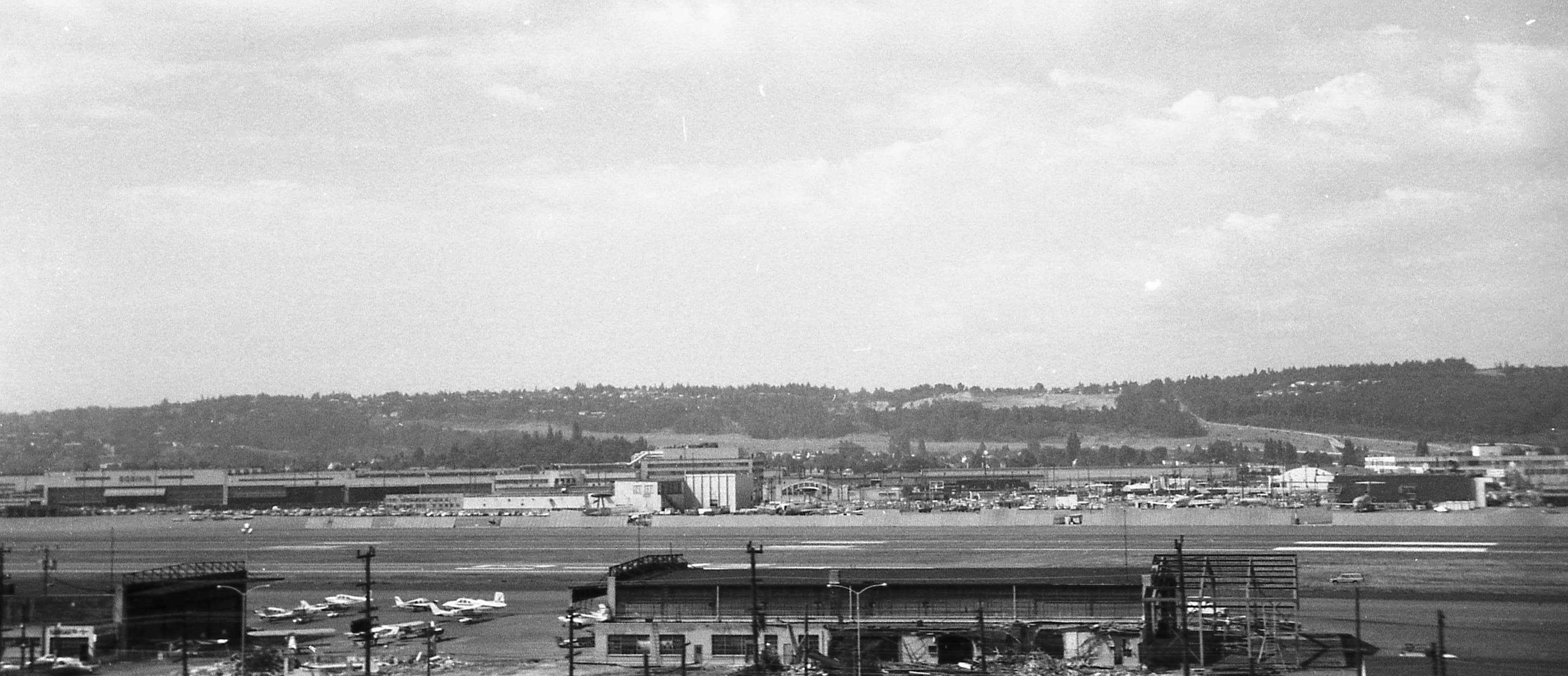 Boeing Field 1972 4N