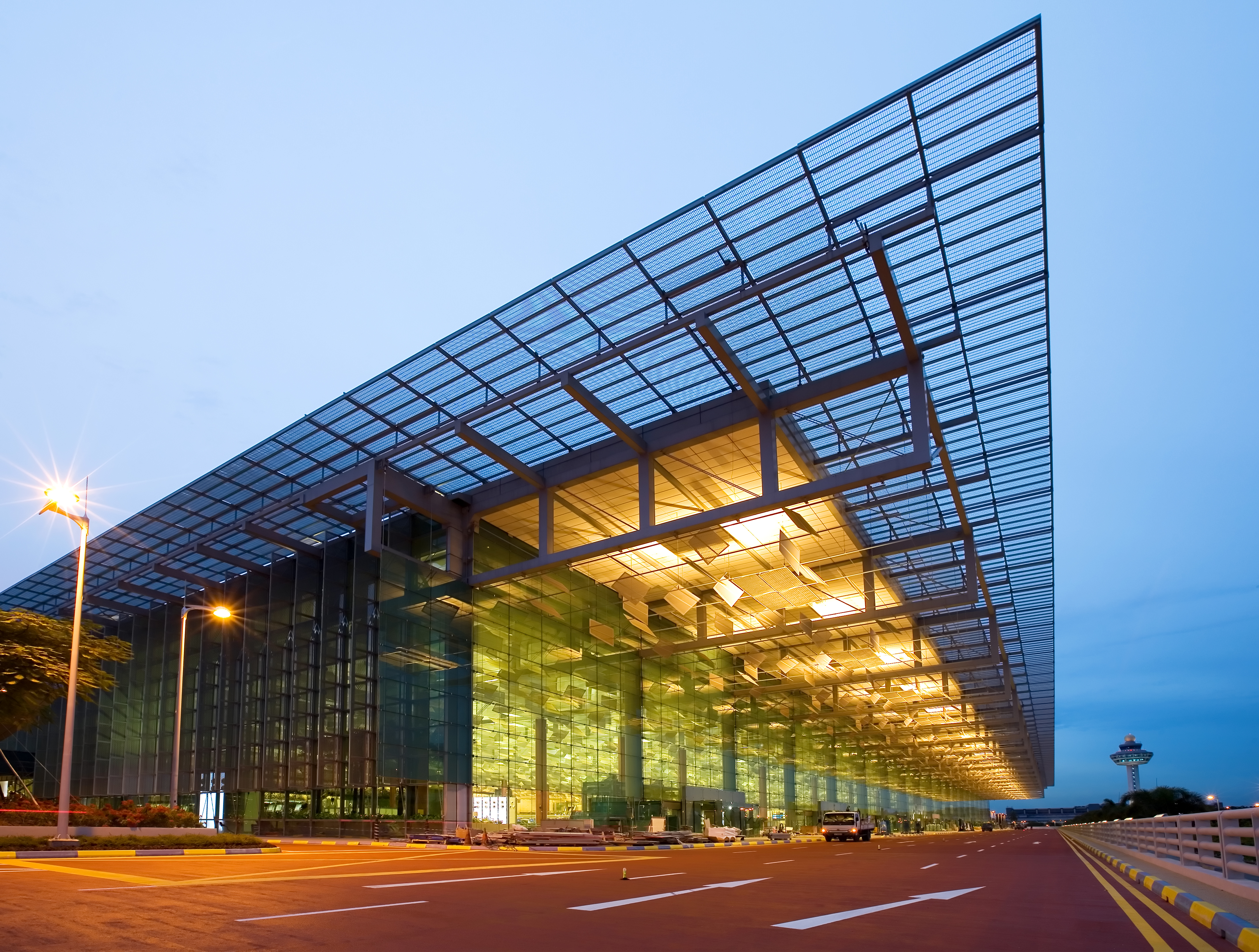 Changi Airport Terminal 3 Departure Kerbside