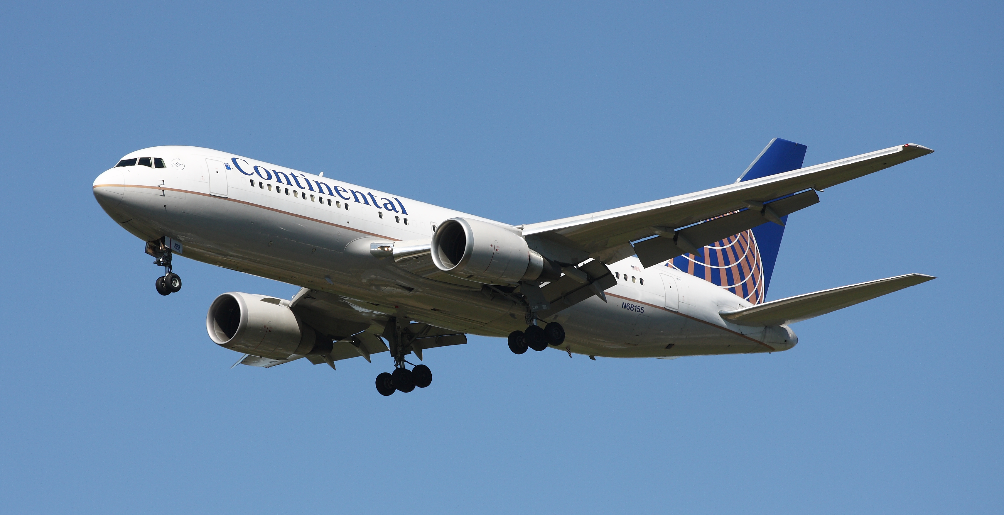 Continental B767-224ER N68155 Ezeiza