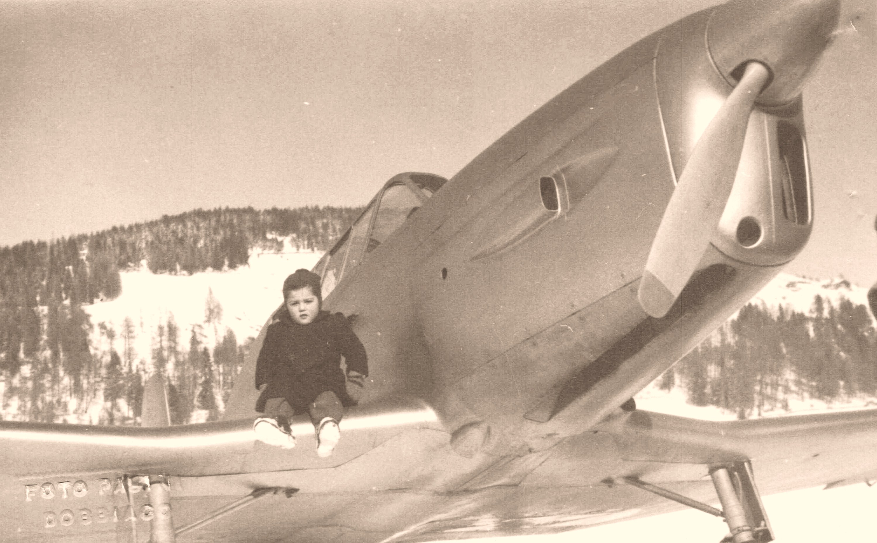 Dobbiaco aereo 1946