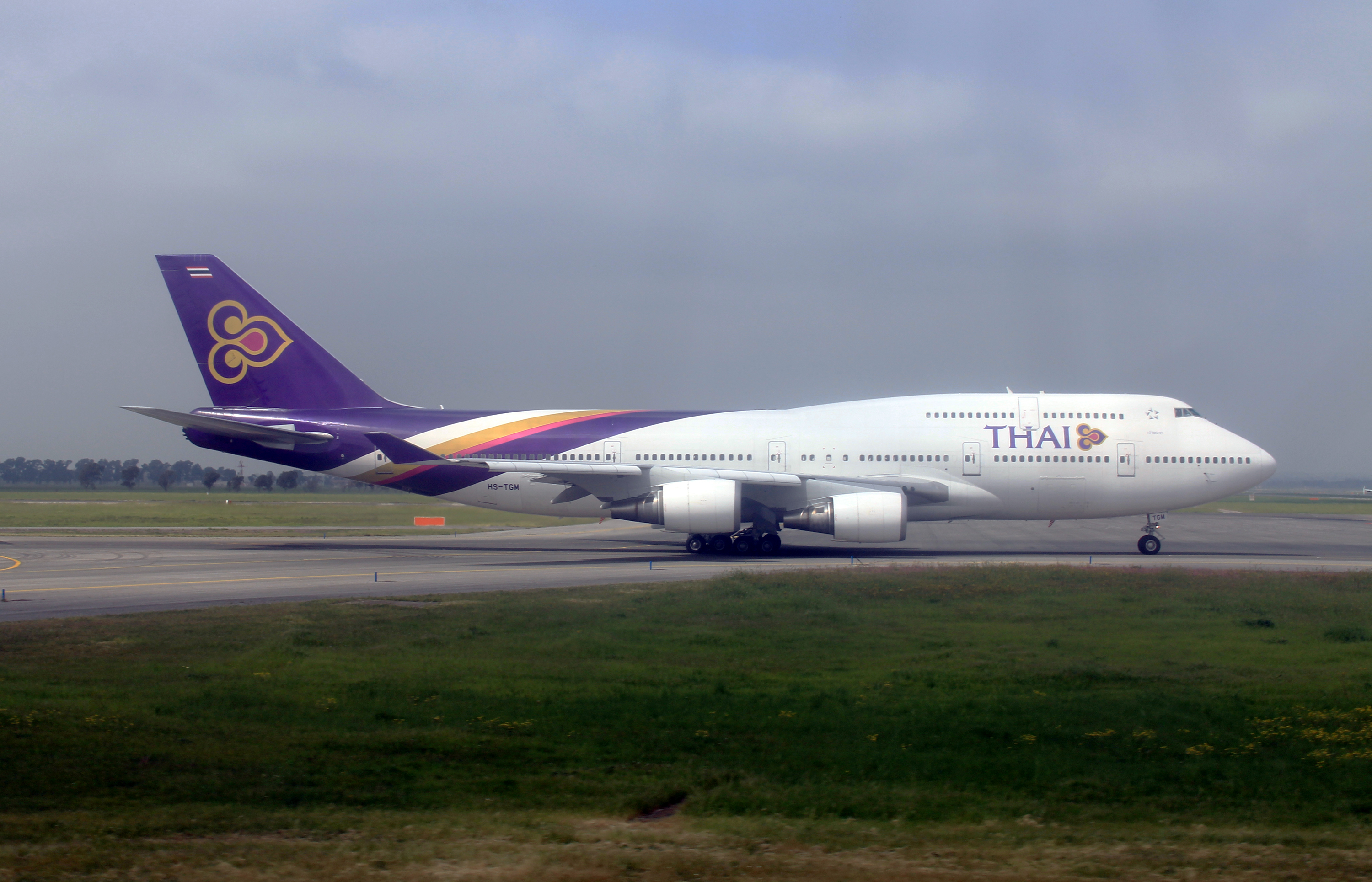 Fiumicino airport Roma Thaiairways 12