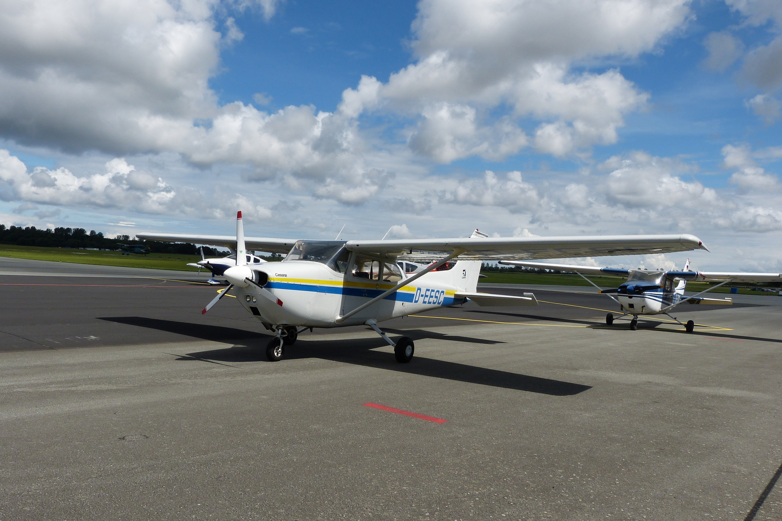 Flugzeug Flughafen Stralsund Barth P1060365