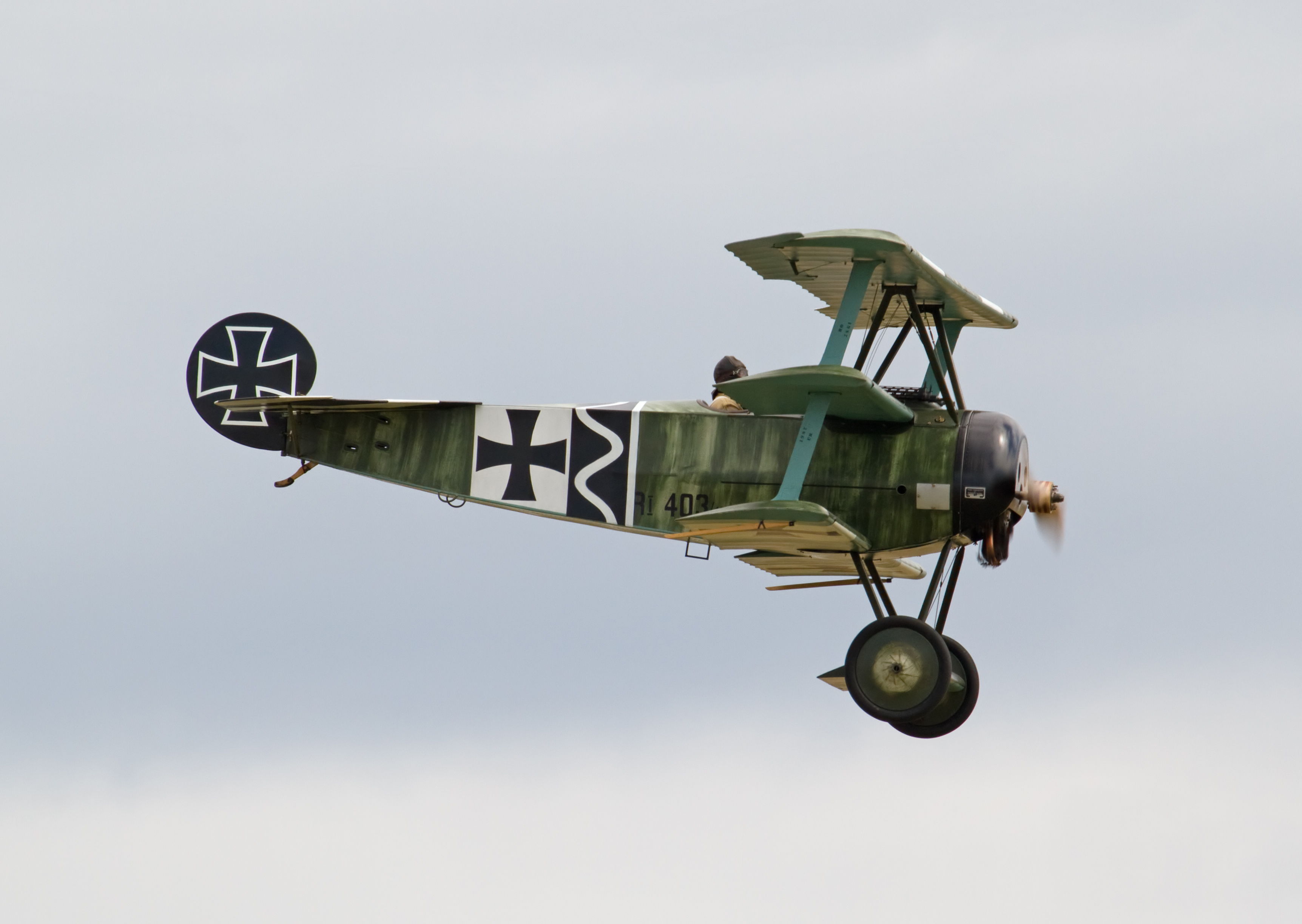 Fokker DR1 Triplane Duxford 4 (5926762917)