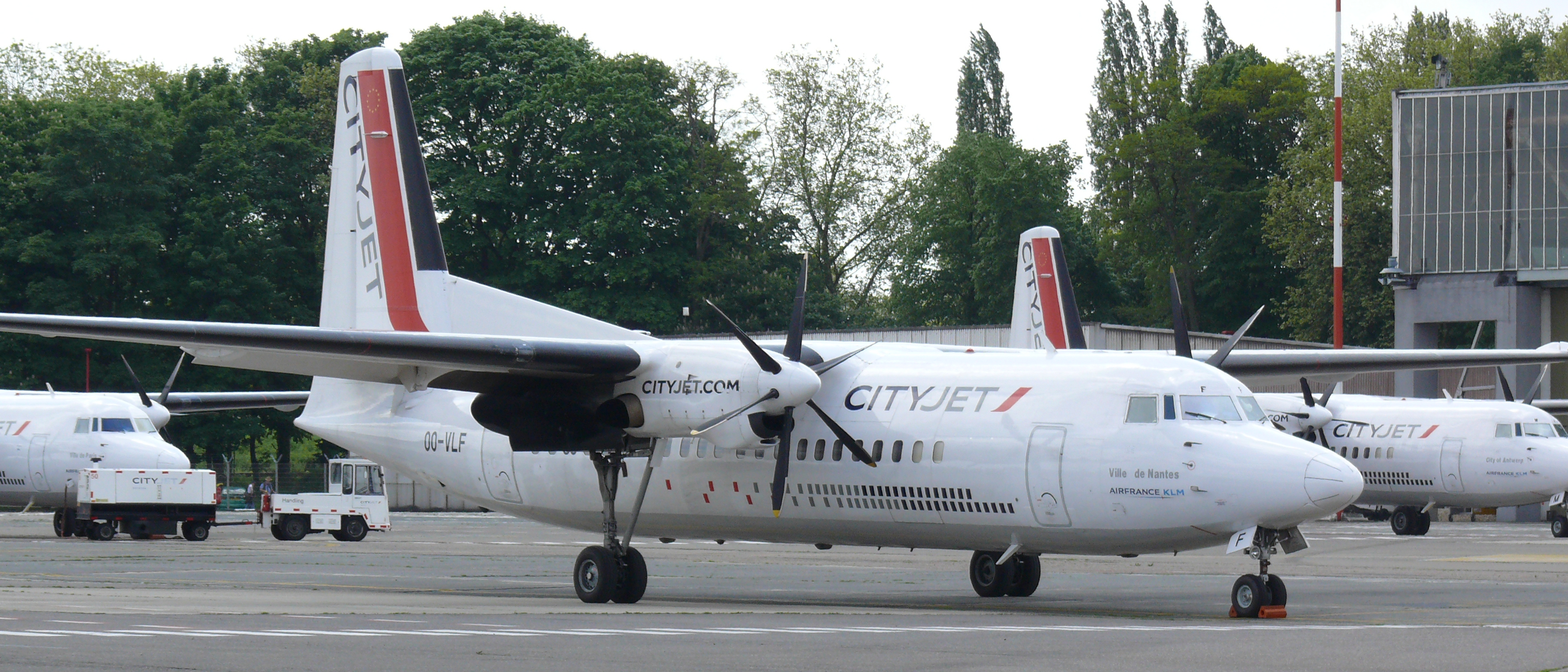 Fokker F50 OO-VLF 11
