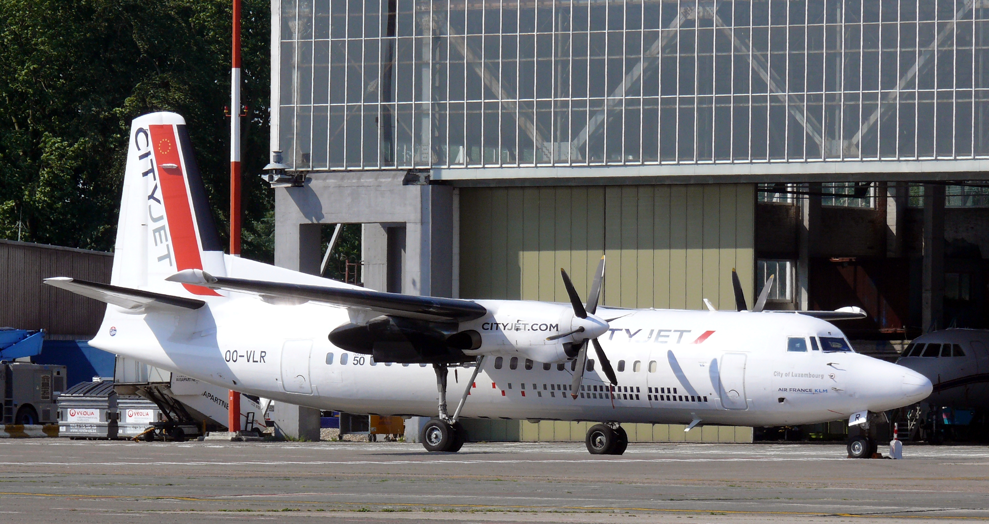 Fokker F50 OO-VLR