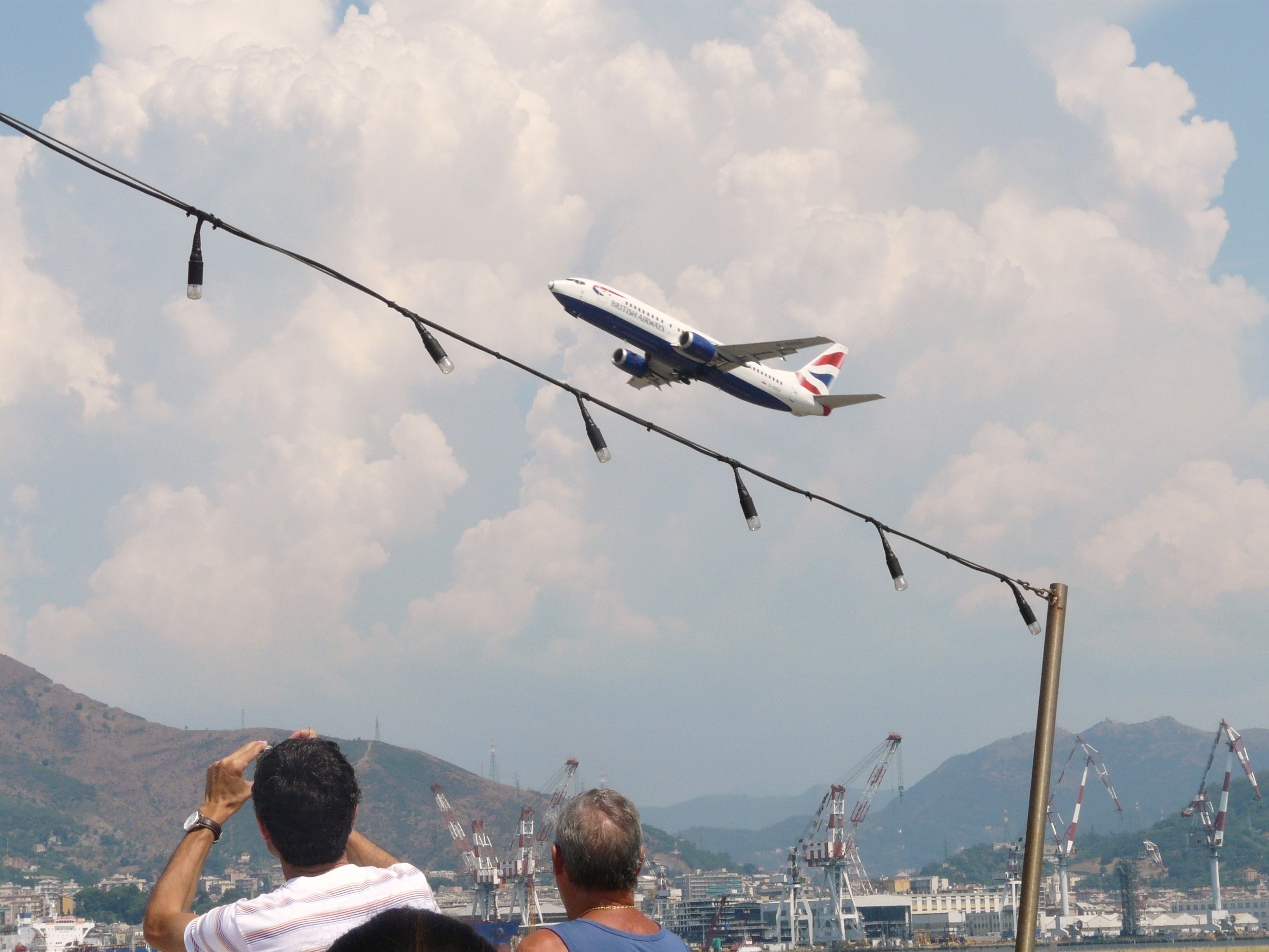 Genova-aeroporto-volo aereo