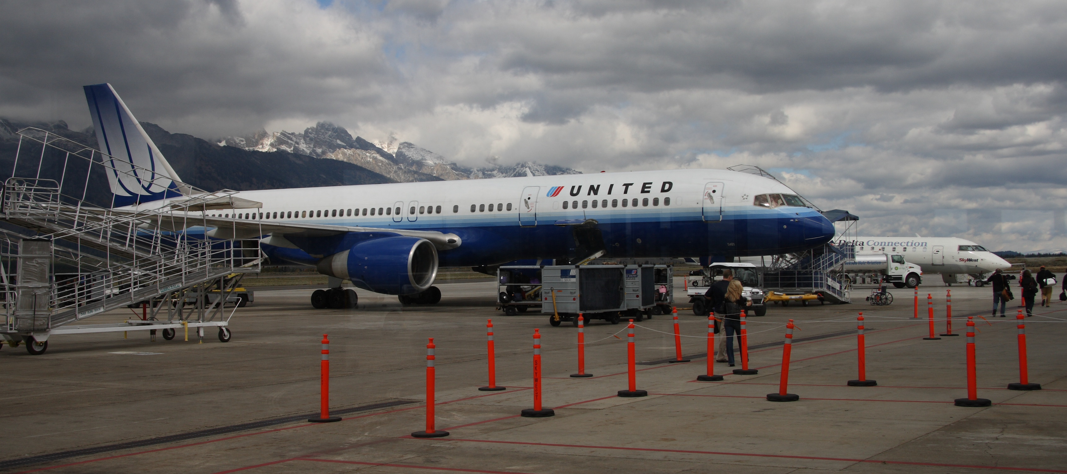 Jackson Hole Airport ramp
