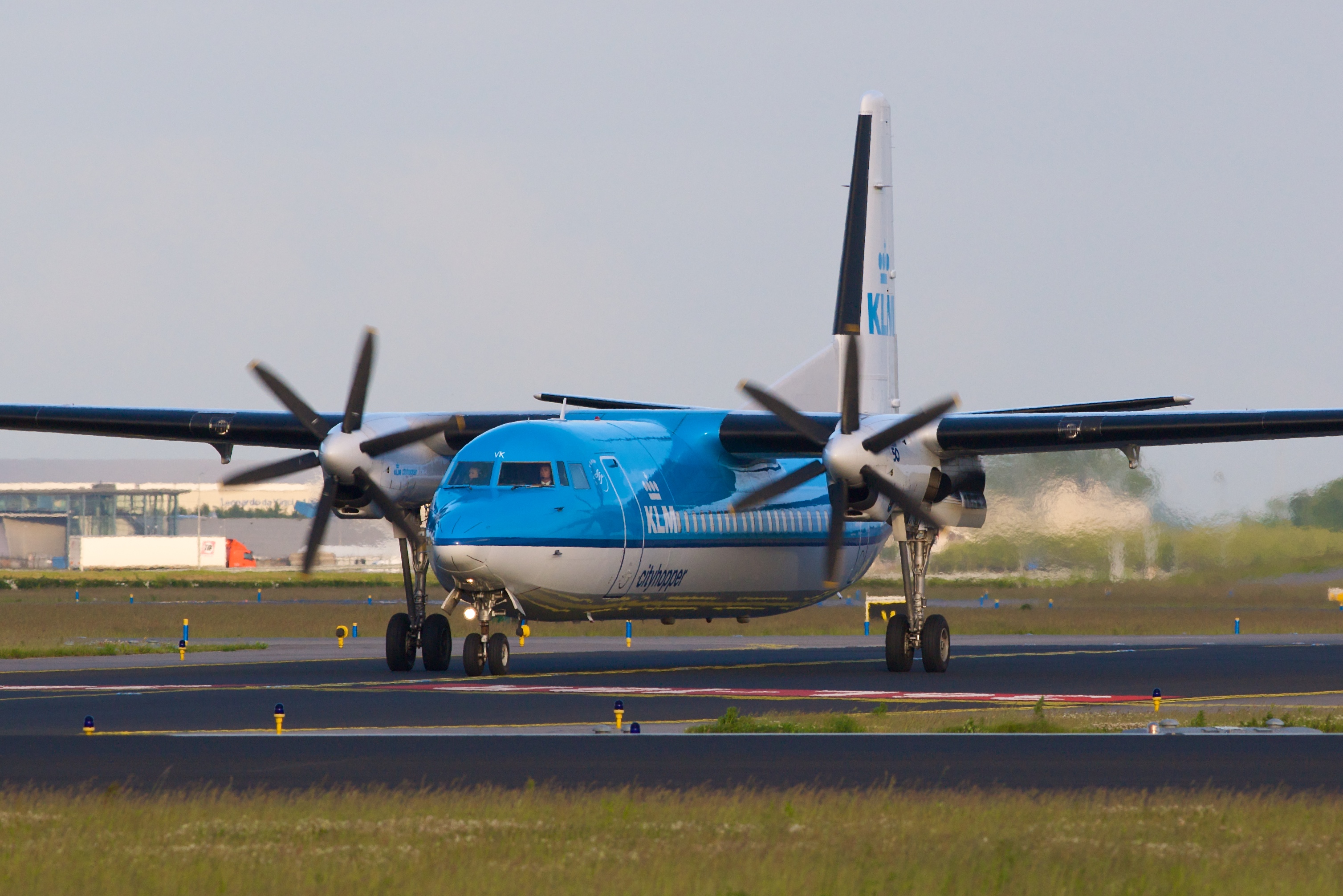 KLM Cityhopper F-50 PH-KVK @ Amsterdam Airport Schiphol