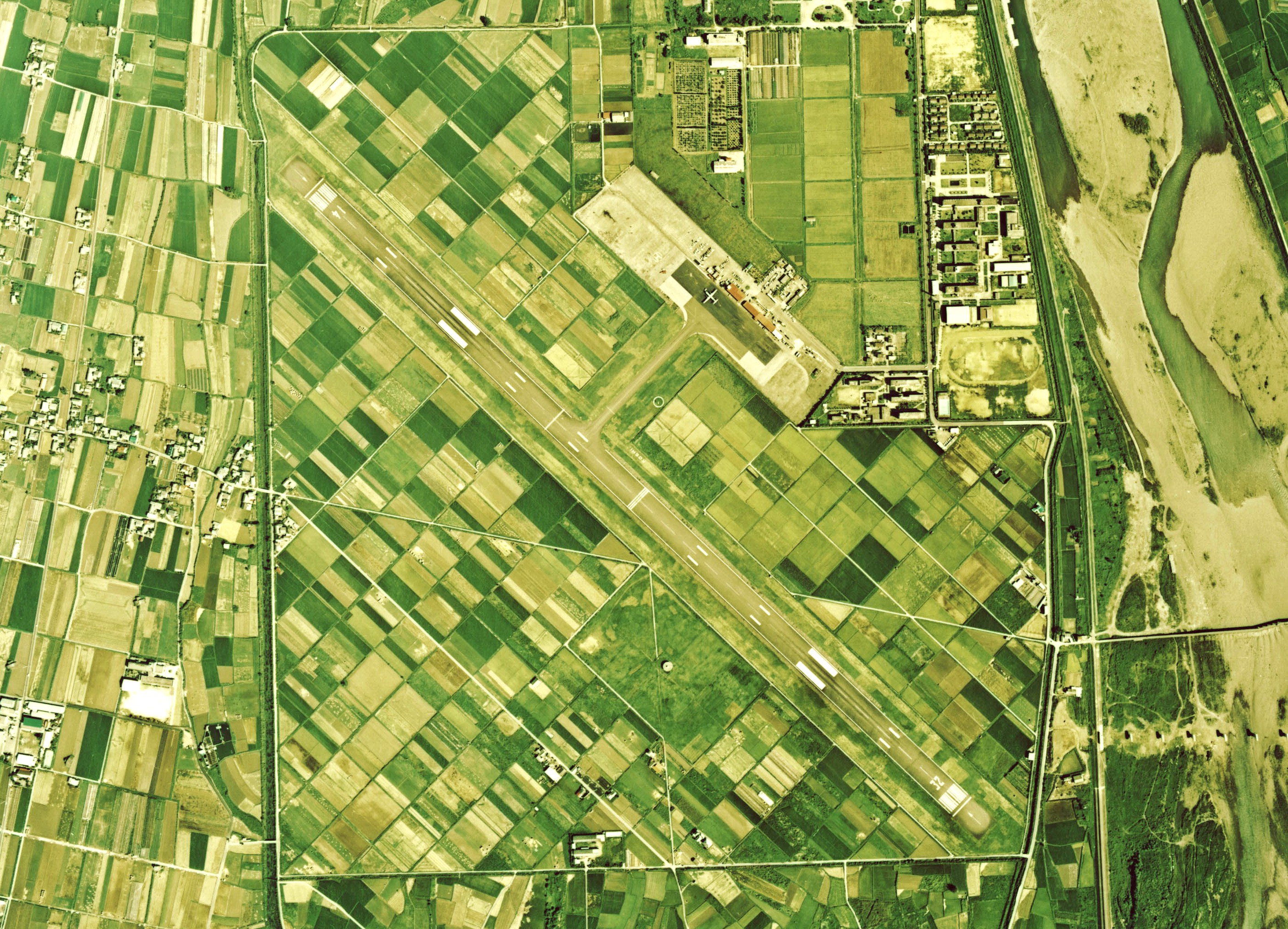 Kochi Airport Aerial photograph