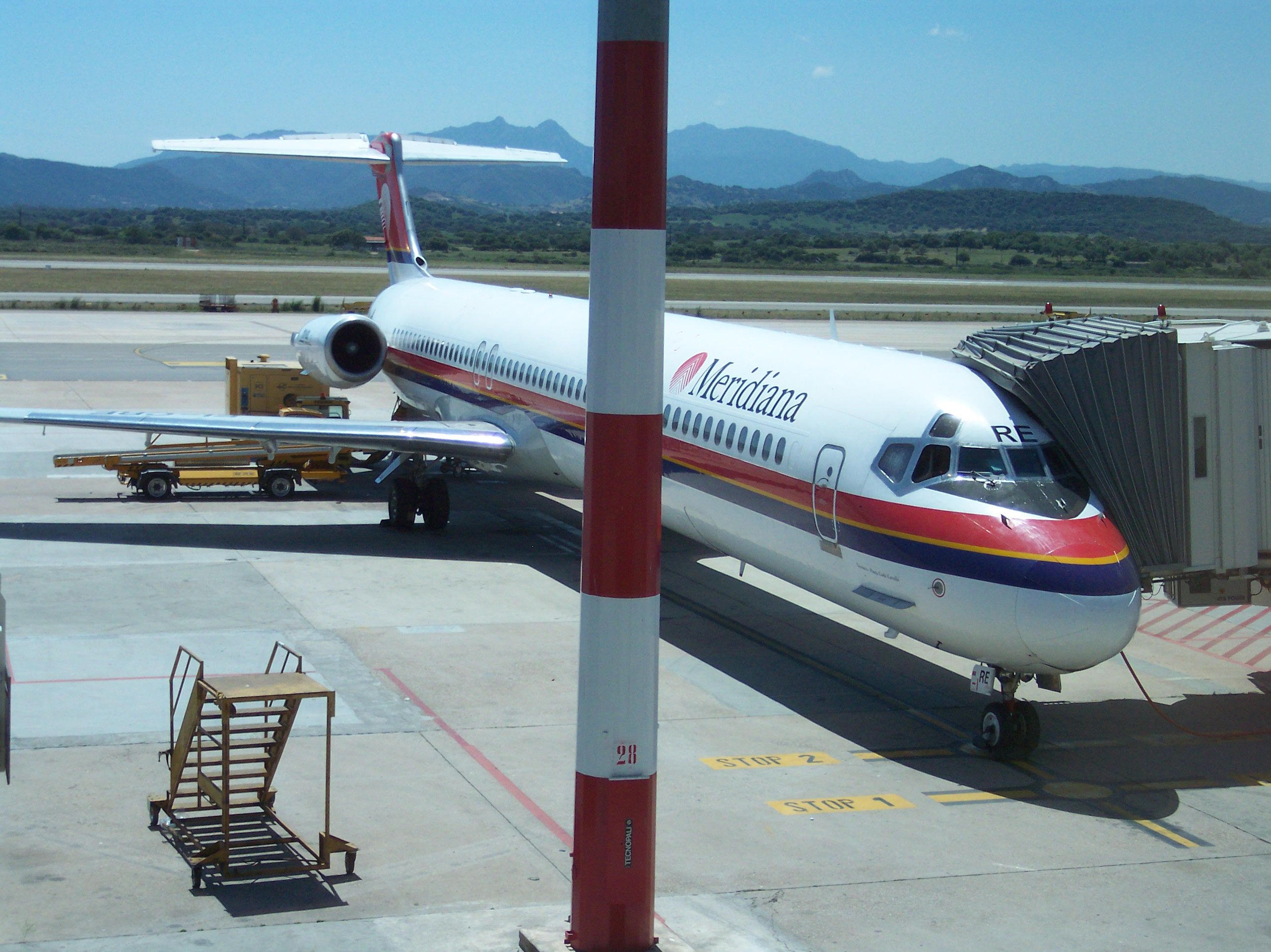 McDonnell Douglas MD-83 Meridiana in Bay
