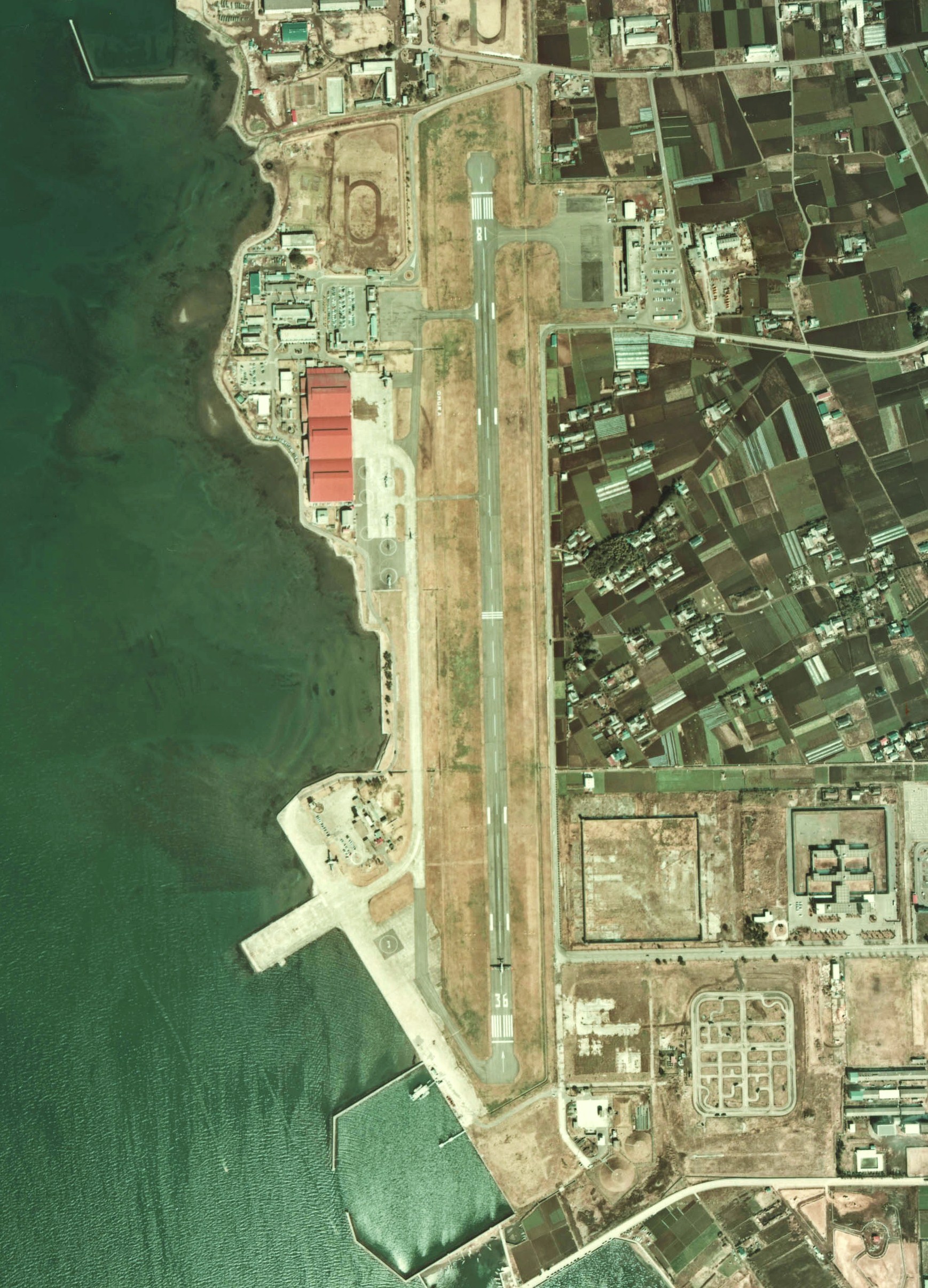 Omura Air Base Aerial Photograph