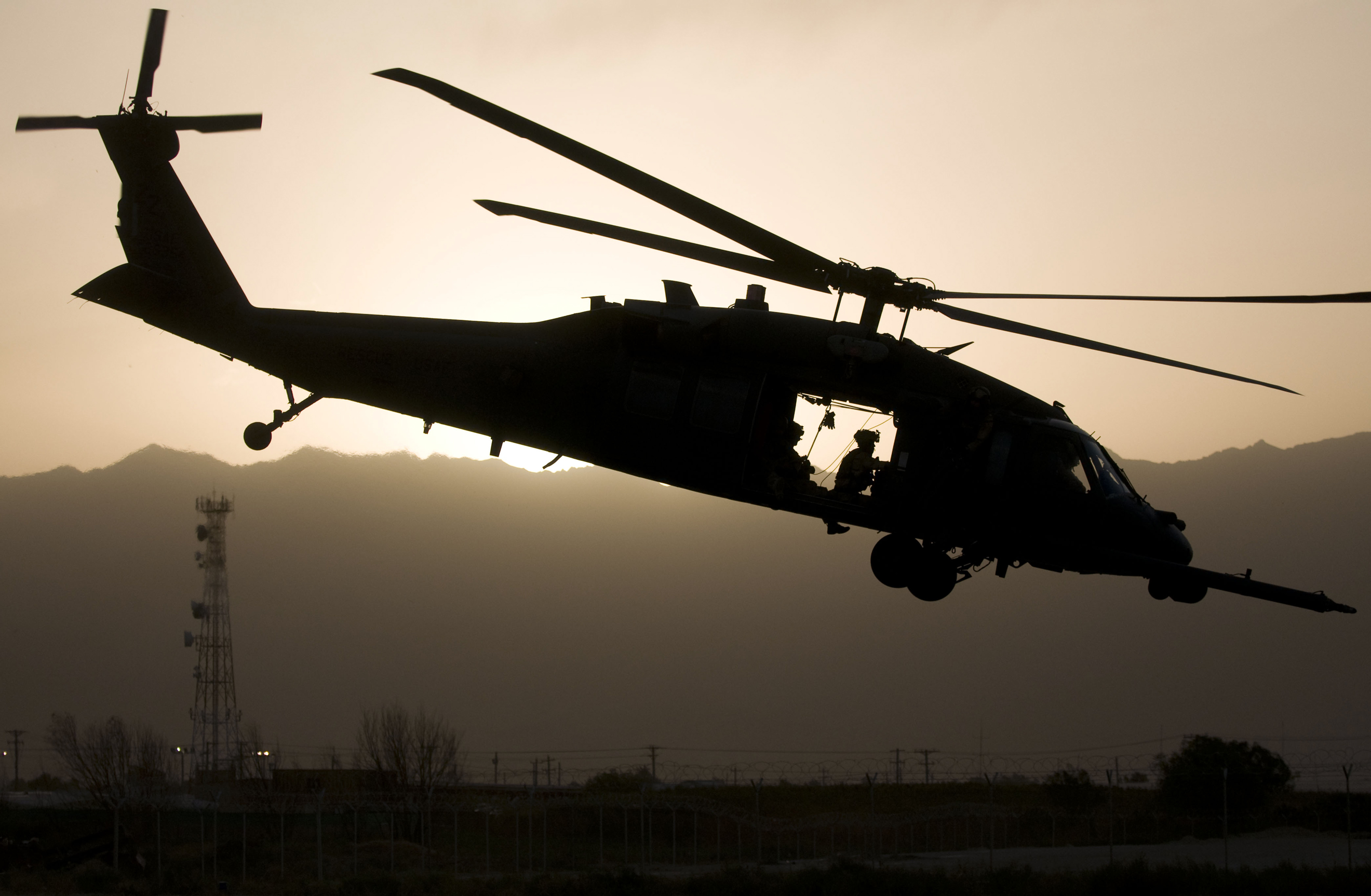 Pave Hawk lift off