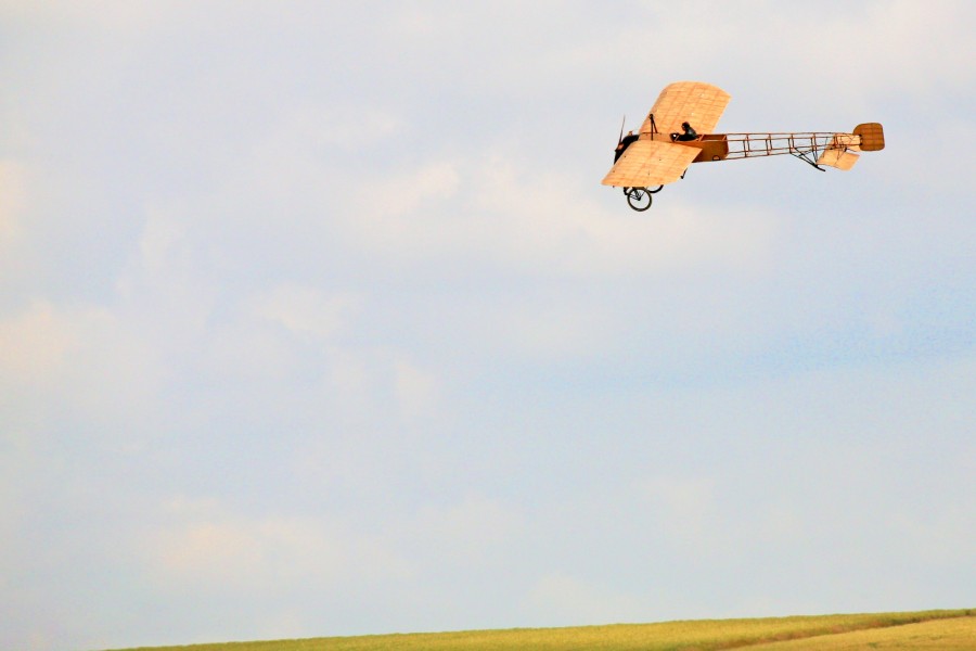 A Bleriot flying by JM Rosier