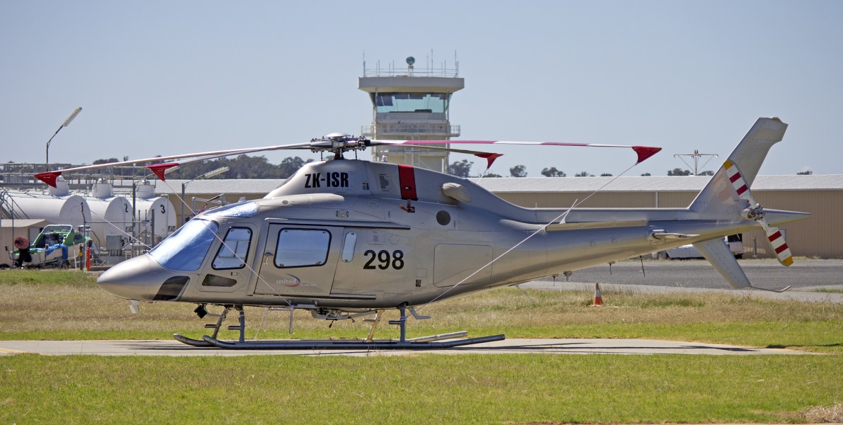 AgustaWestland AW119 Koala Ke (ZK-ISR) at the Wagga Wagga Airport heli-pad