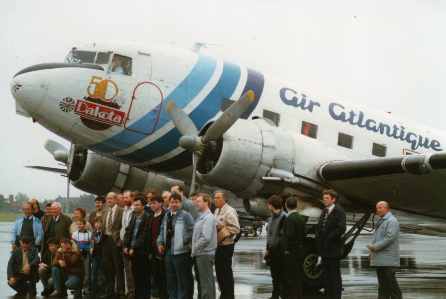 Air Atlantique (G-AMSV), Belfast International, September 1986 (01)