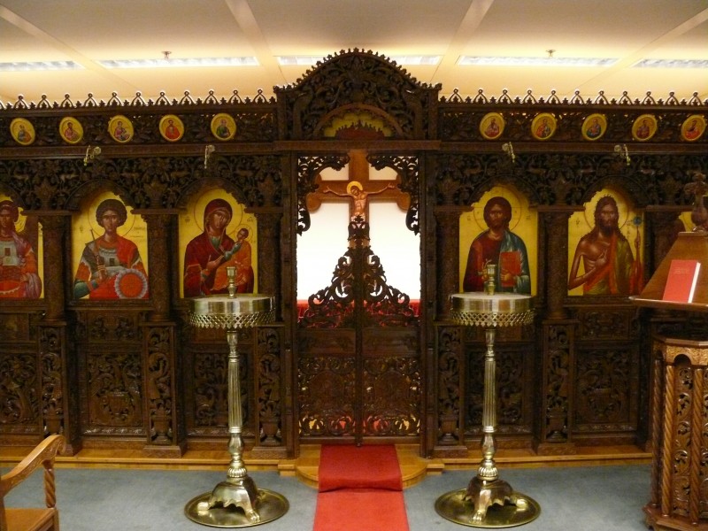 Brussels airport orthodox chapel
