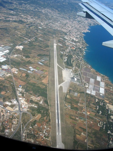 Croatia Split Airport Aerial Photograph 1